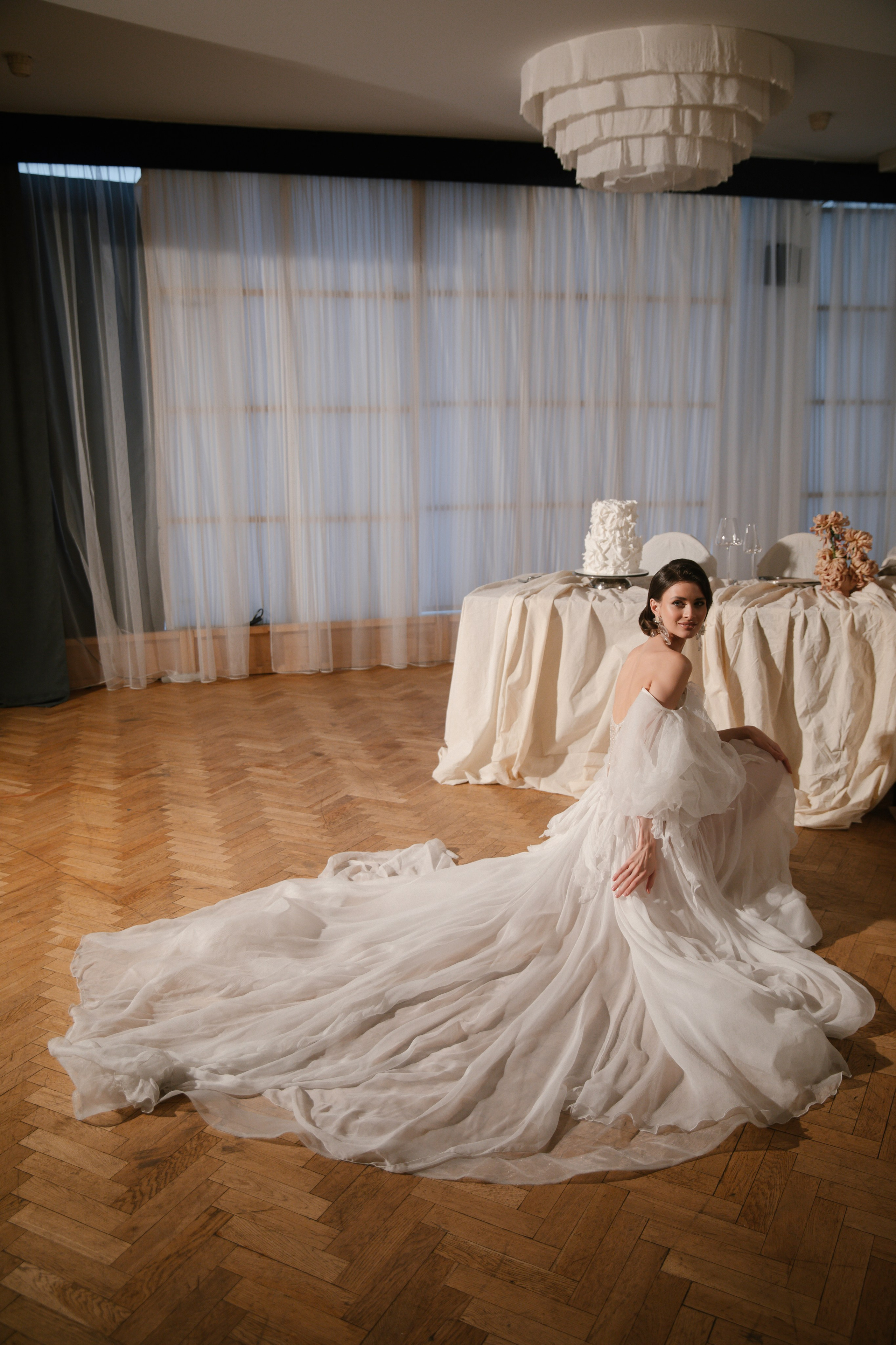 Фотосессия на банкетной площадке. Свадебный и семейный фотограф Анастасия Романова в Москве и Московской области