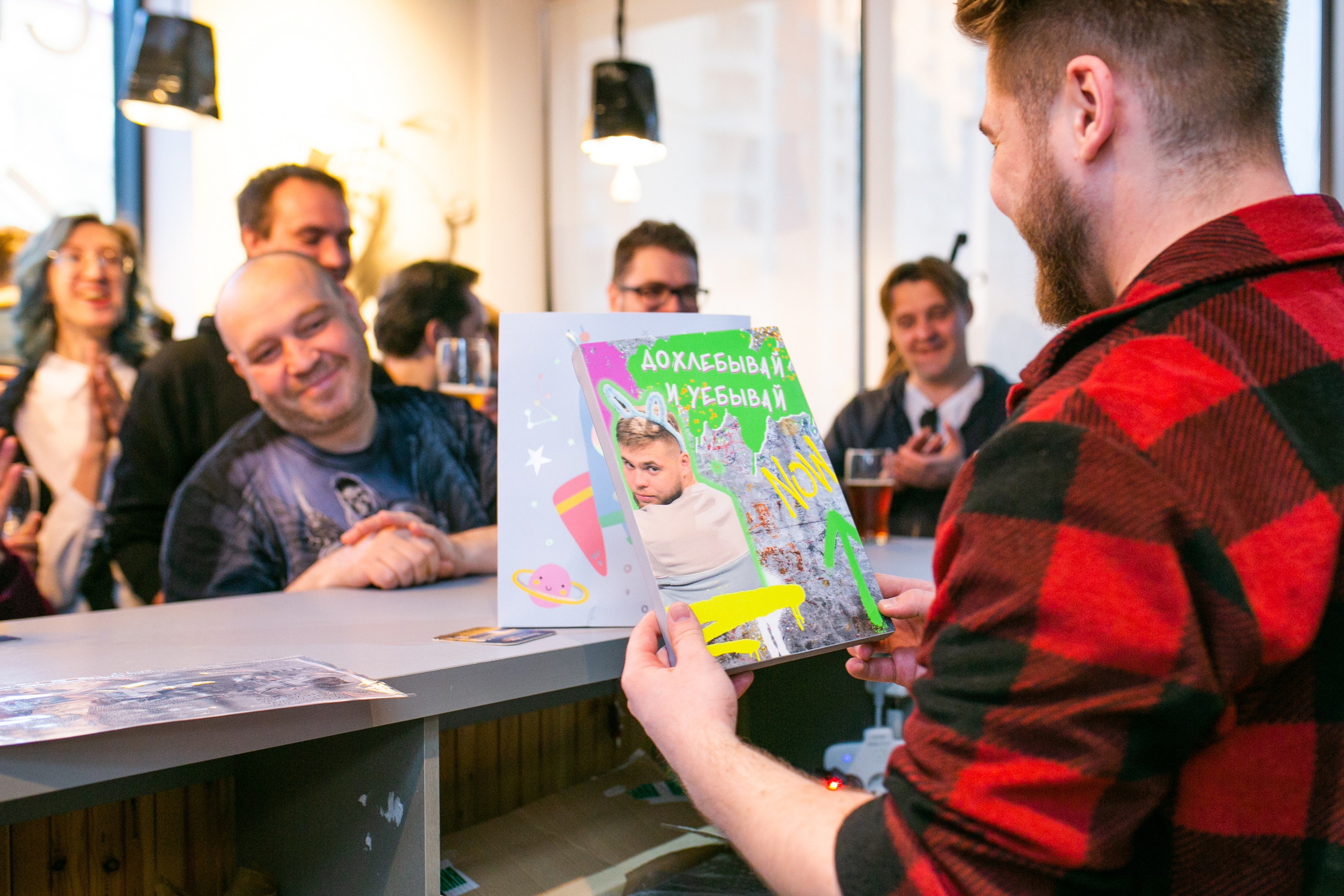 День рождения бара Добрый бондарь. Фотограф в Новосибирске Ася Зверева