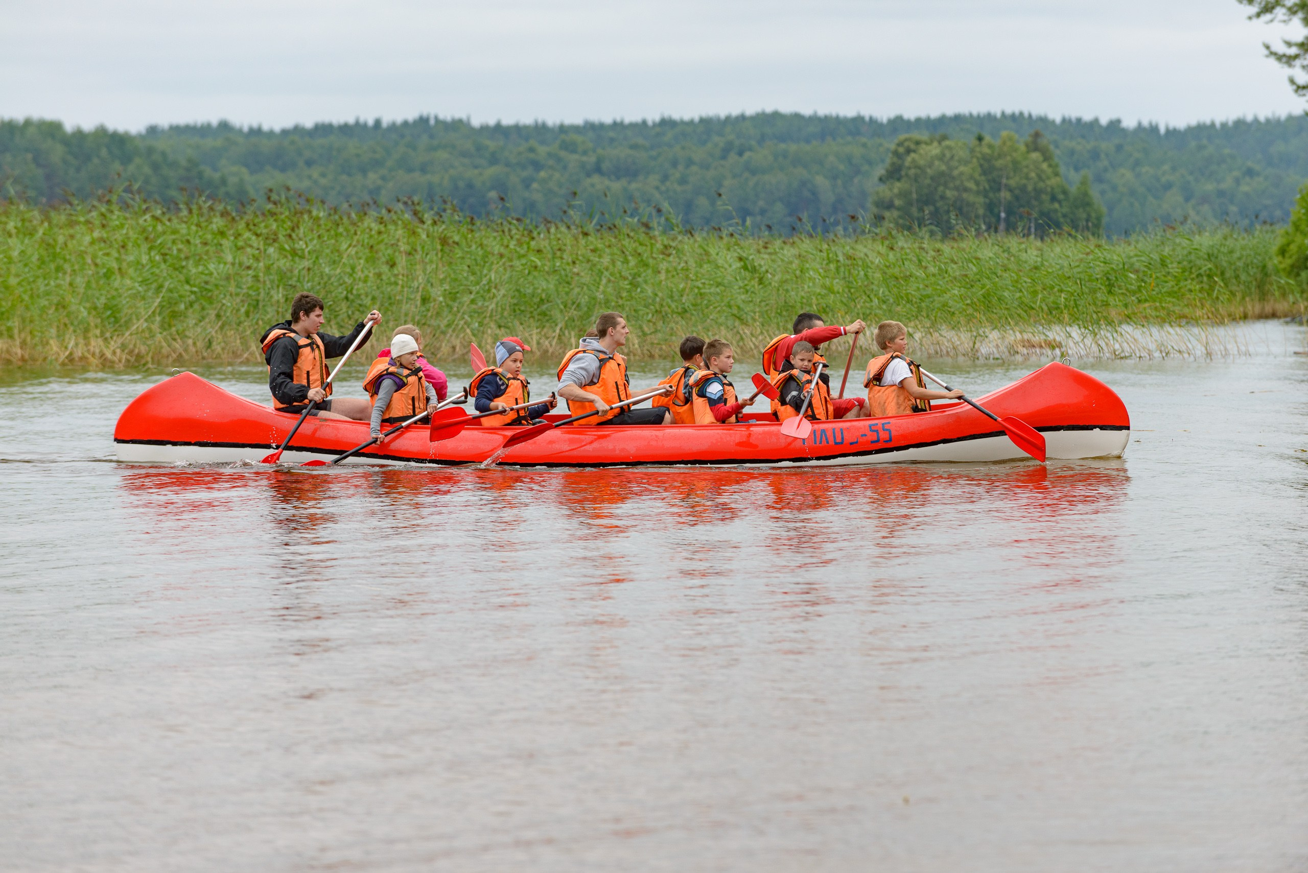 Летние тренировочные сборы Школы Боевых Искусств «МОН» 2013, рафты