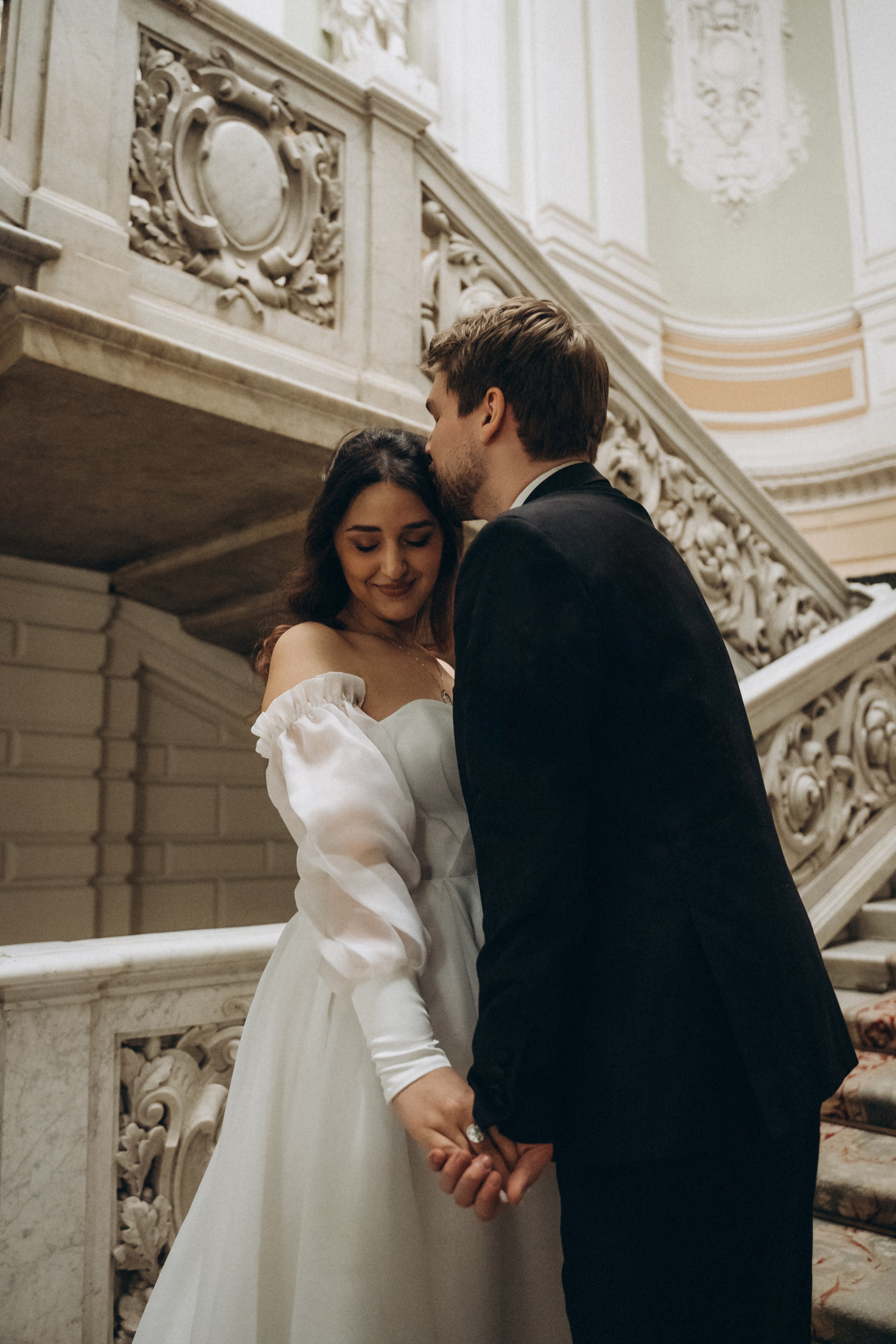 Любовь в 1-м Дворце Бракосочетания. Фотограф в Санкт-Петербурге — Лучина Екатерина