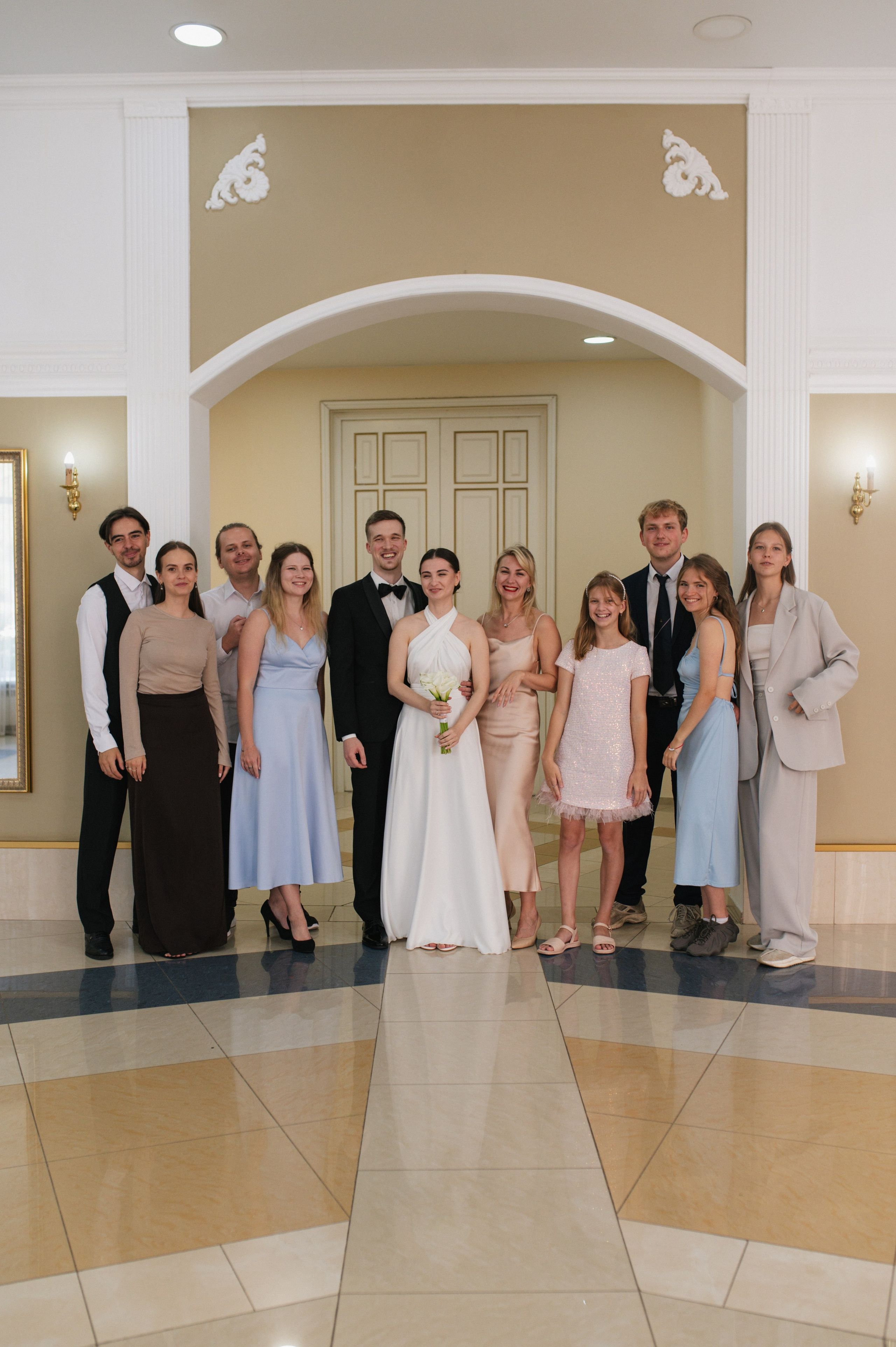 Элегантный рок-н-ролл. Свадебный фотограф в Москве Юлия Лисой