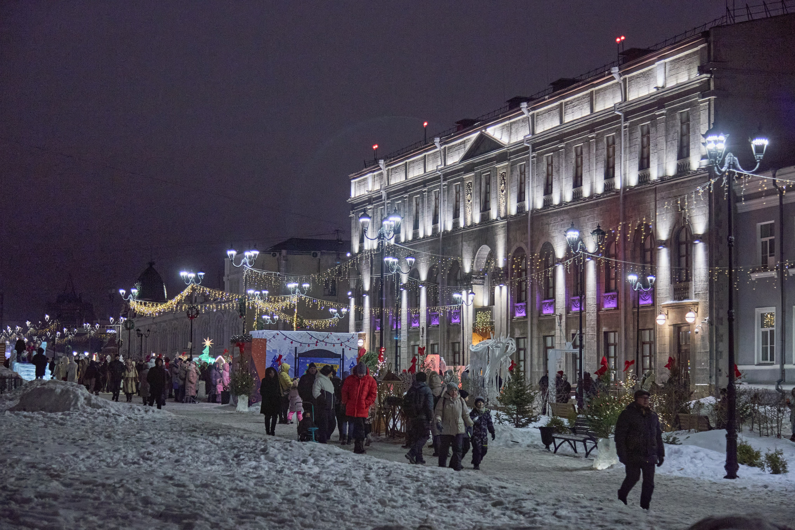 Новогодний Омск 2025. Фотограф Омск | Александр Вандеров