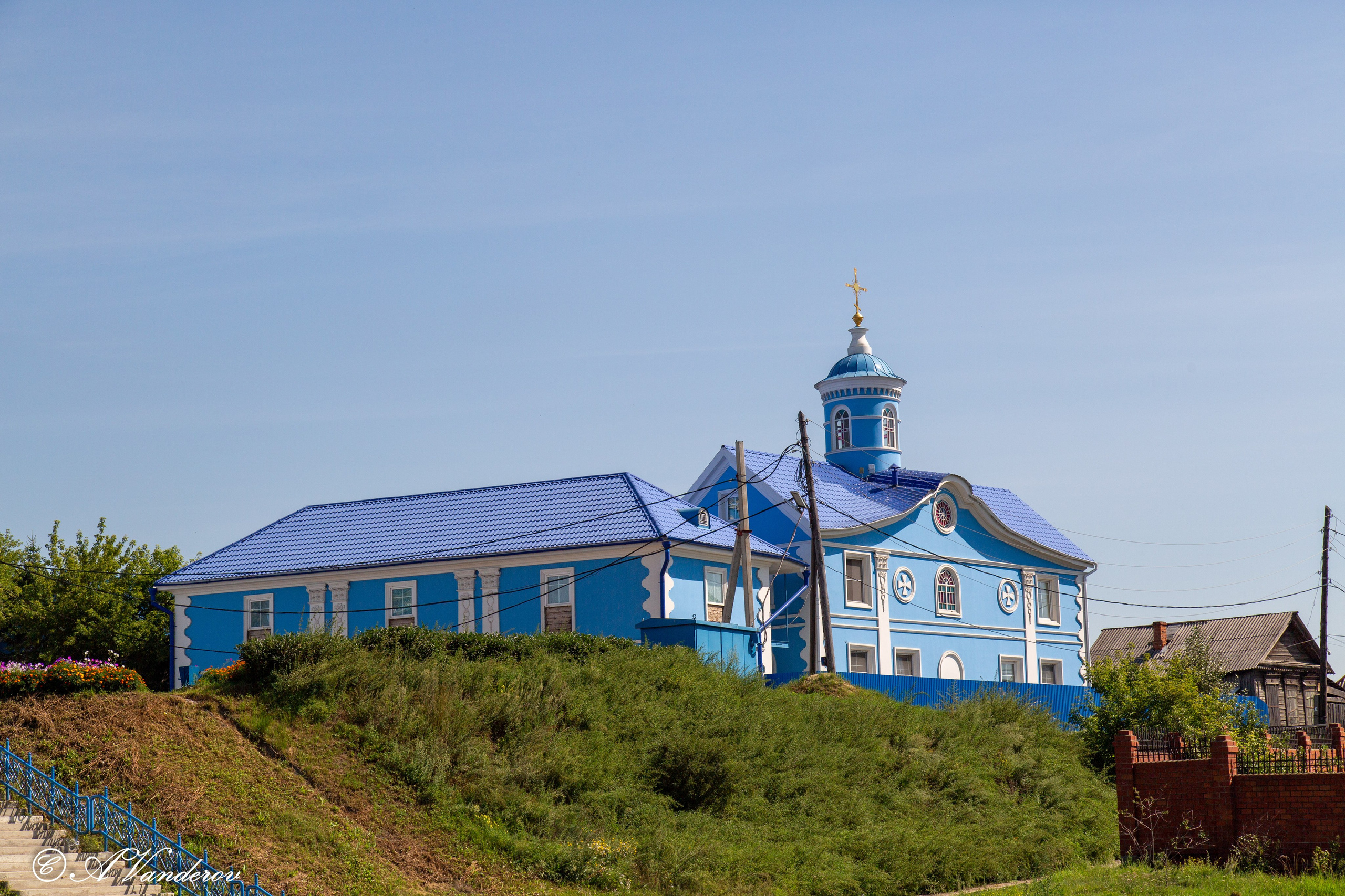 Храм Казанской иконы Божией Матери Тельма. Фотограф Омск | Александр Вандеров