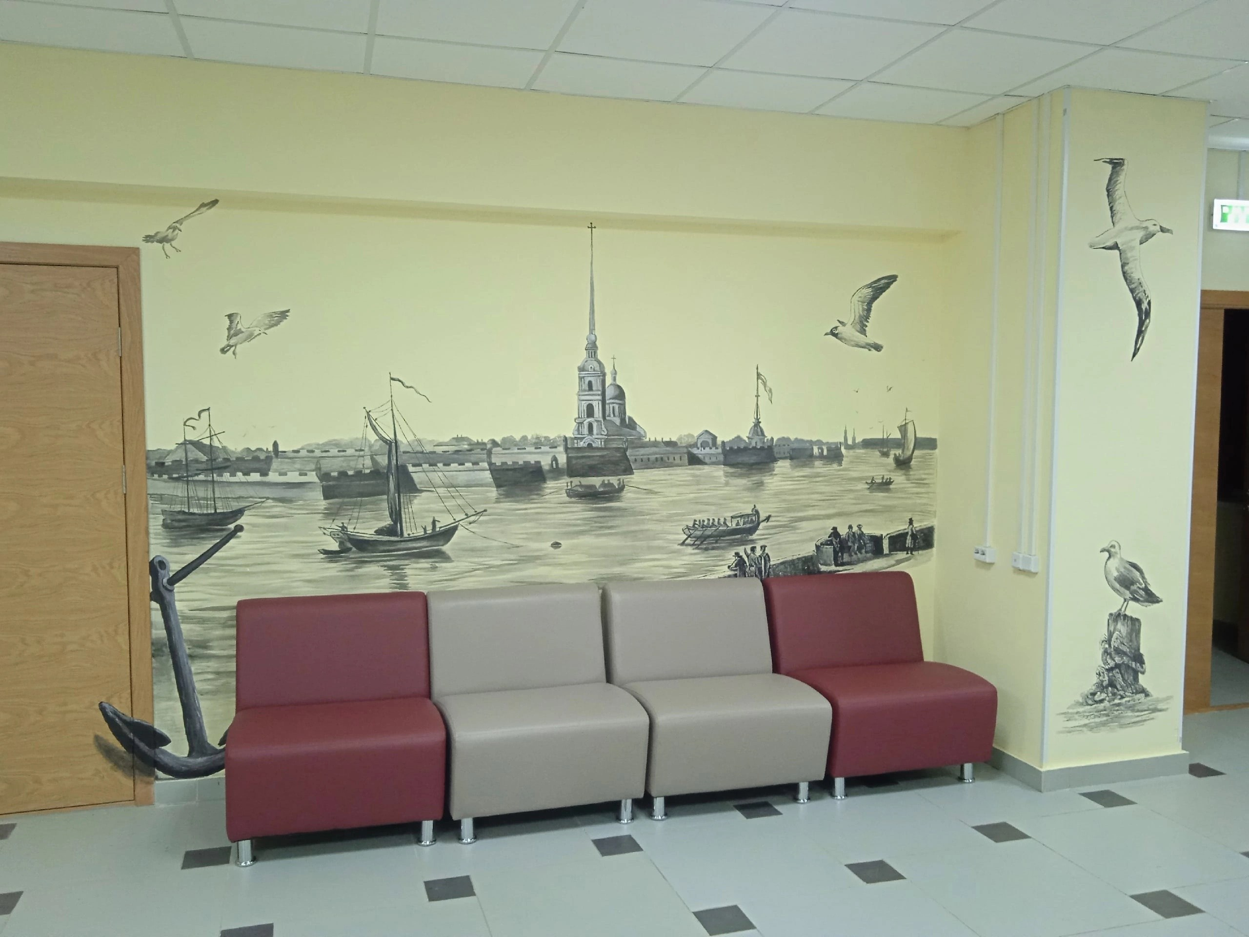 Роспись стен. Яр Панов Арт.Картины, татуировки, роспись стен и одежды в Москве