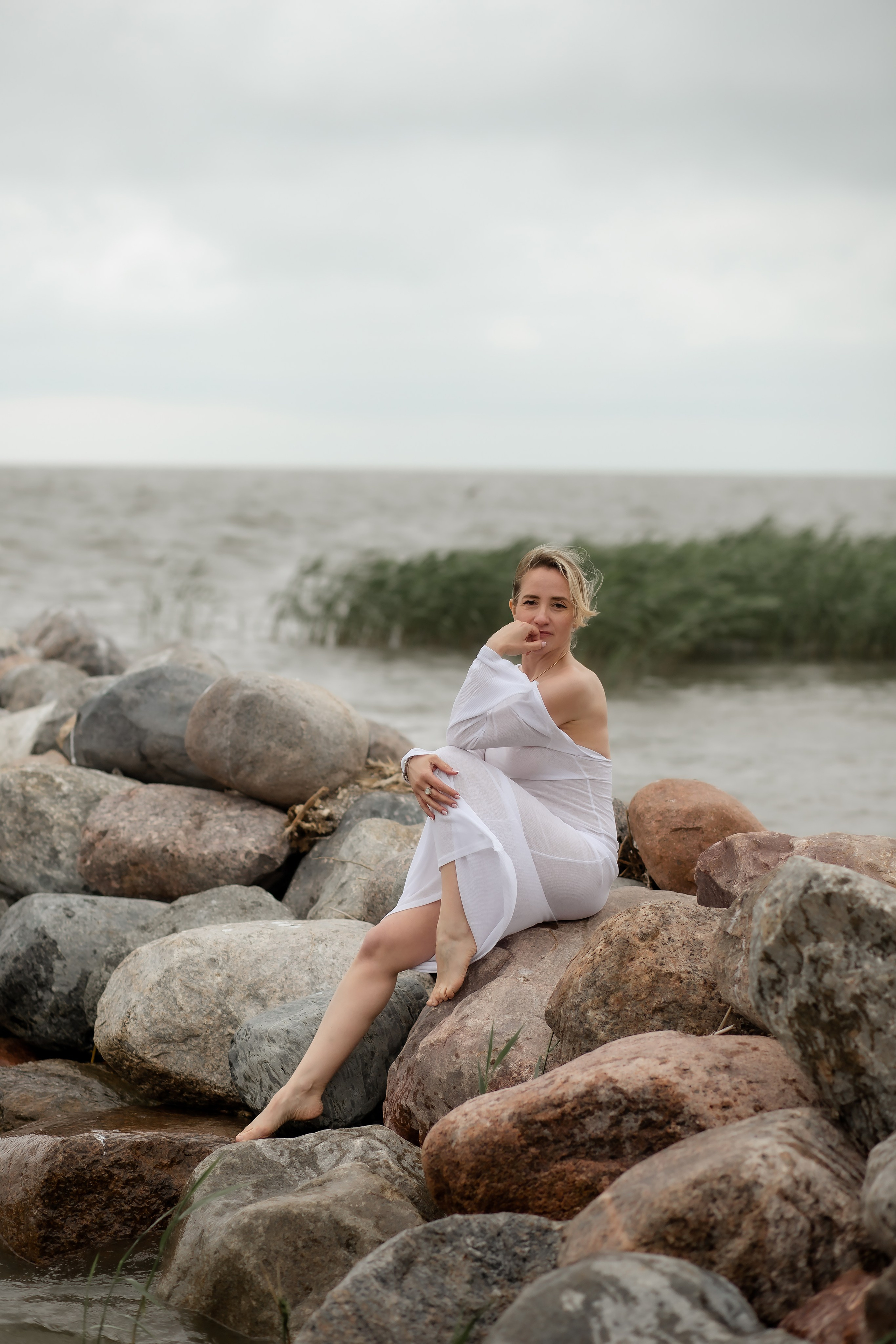 Катя. Маяк в Заливино. Фотограф в Калининграде Решетникова Алина