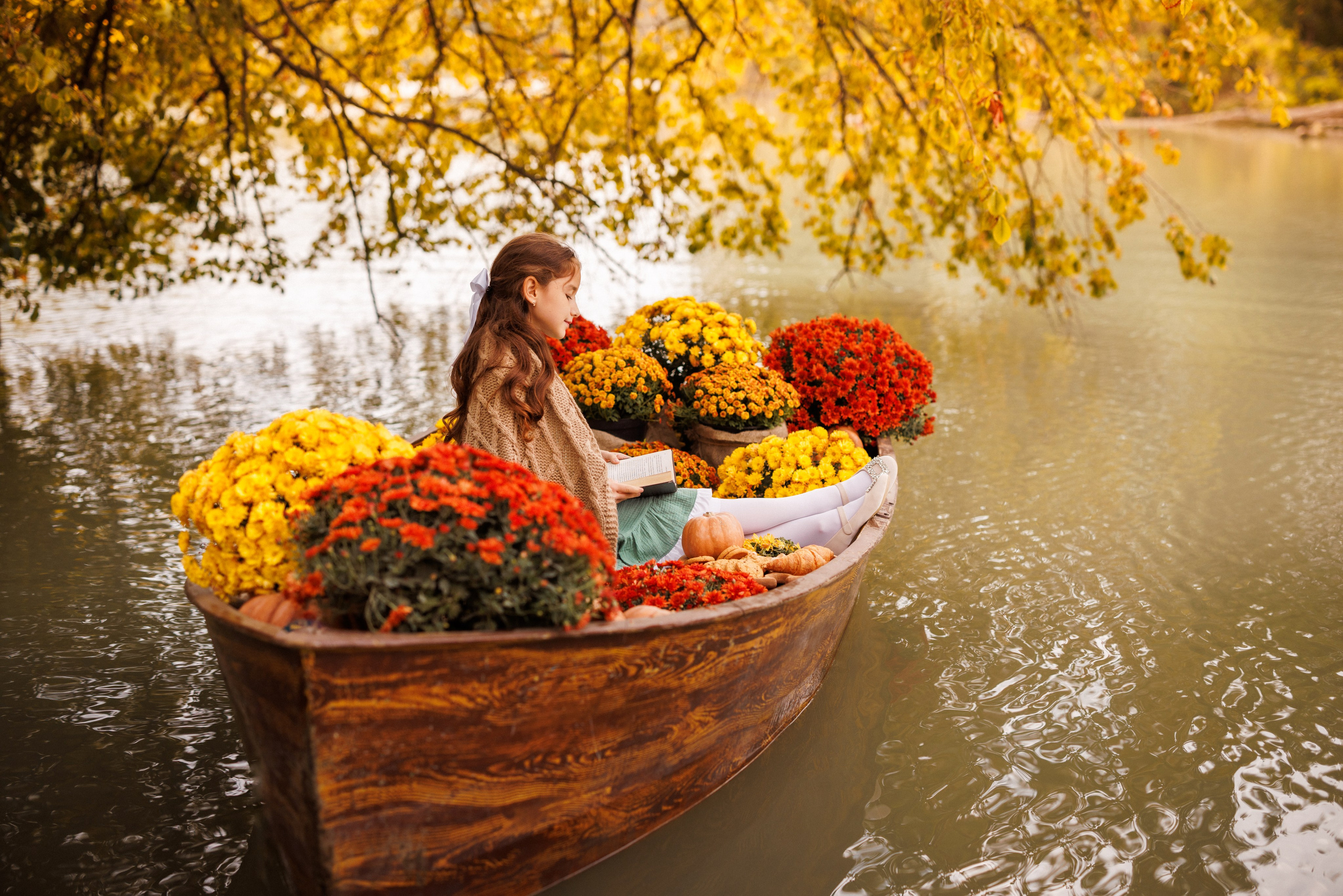 ЛОДКА, осень. Семейный и детский фотограф в Краснодаре Анна Трашкова
