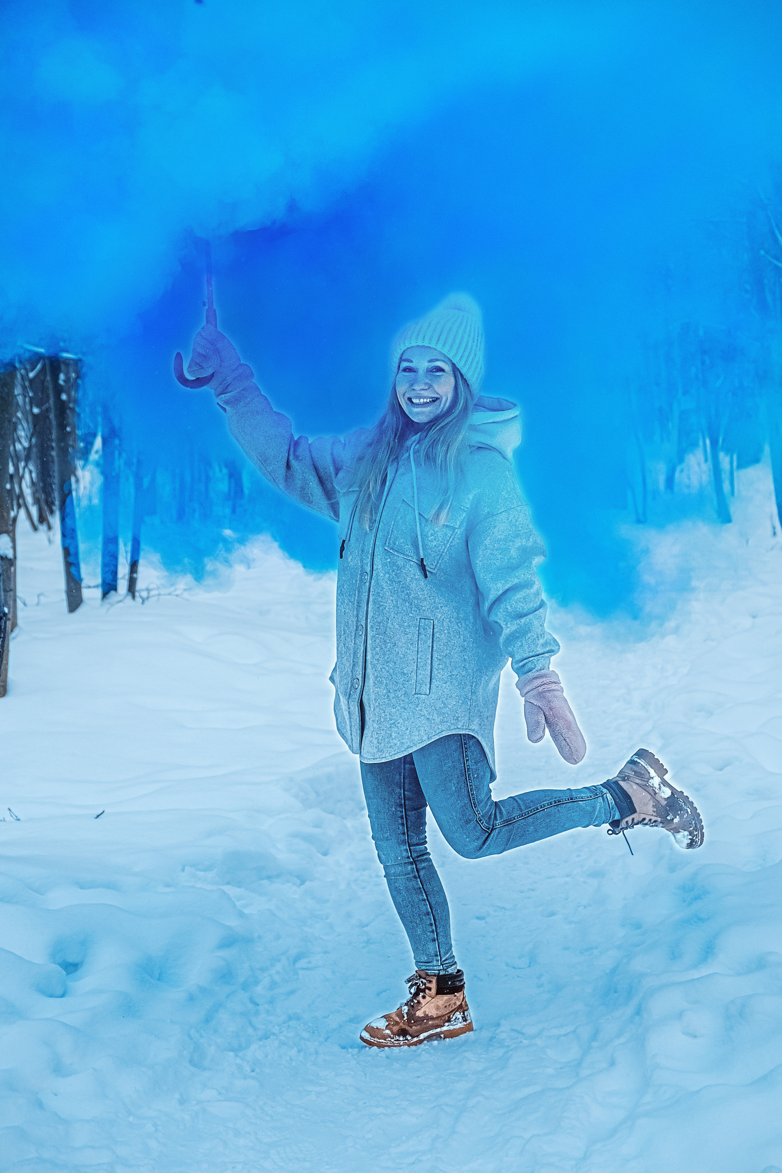 Фотосессия с цветным дымом. Отличные фотографии своих близких, своего бизнеса или даже себя. СПб