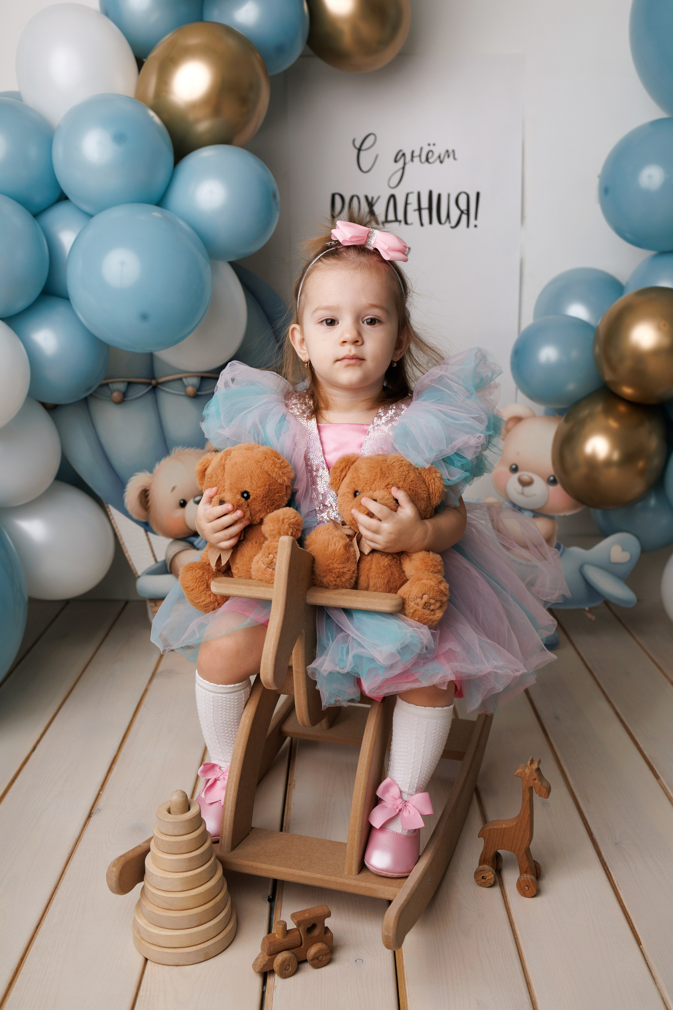 Ксюше 2 годика. Фотограф новорожденный малышей Новосибирск