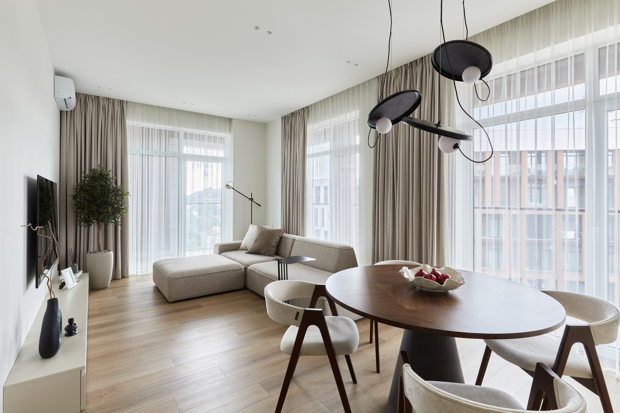 3-КОМНАТНАЯ В ЖК АЛЛЕЯ ПАРК. Интерьерный фотограф в Сочи Анисимова Ольга