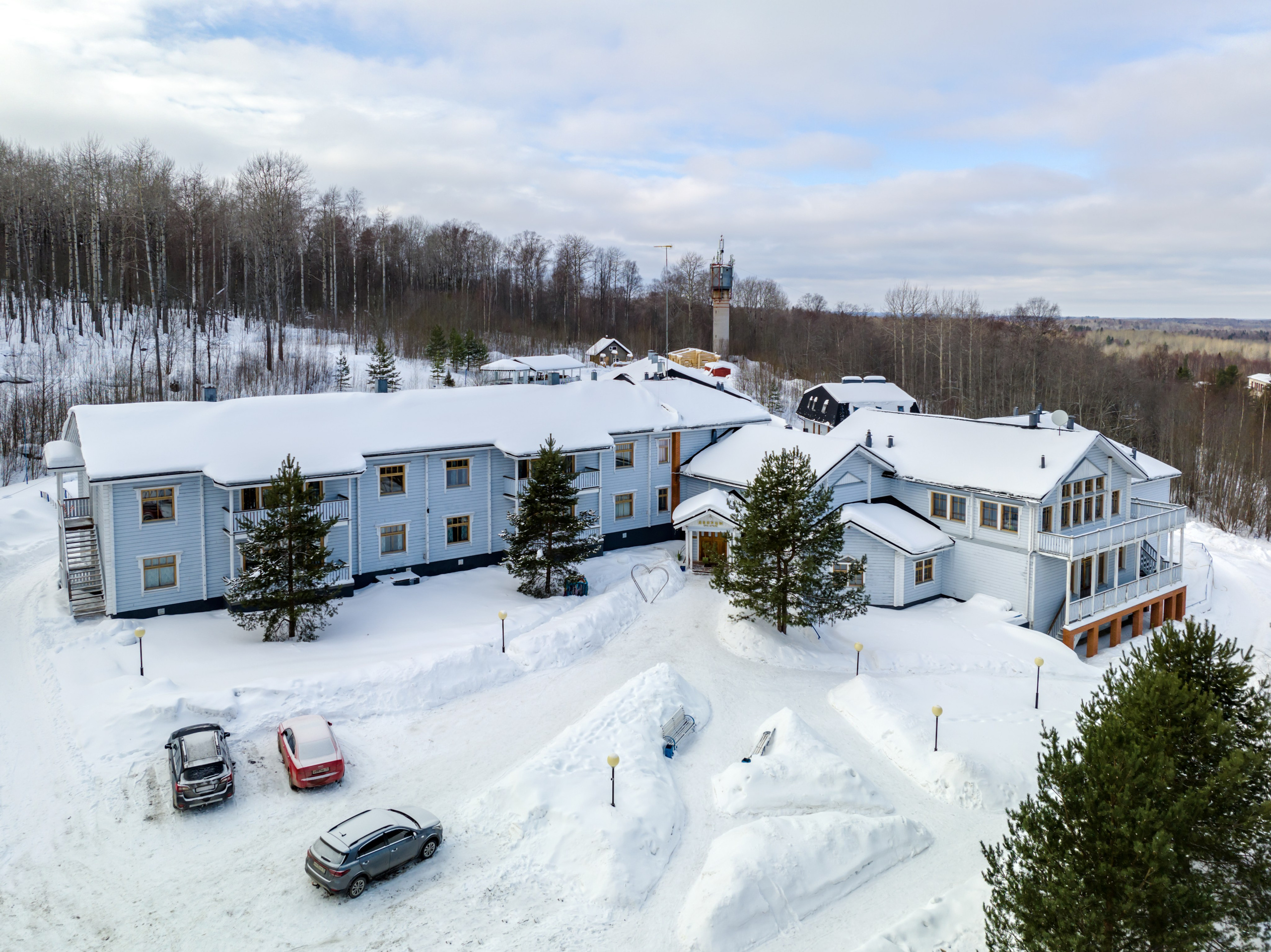 Курорт Марциальные воды. Аэросъемка. Фото и Видео в Карелии. Алексей Фрилунд