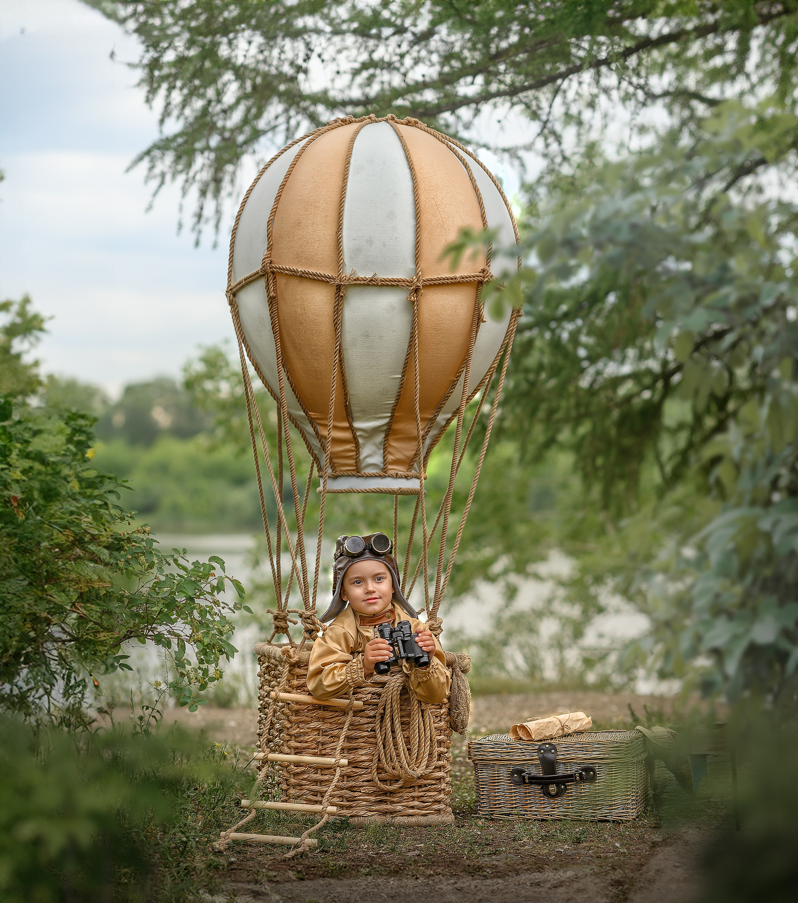 ВОЗДУШНЫЙ ШАР. Семейный фотограф Екатеринбург Лора Мур