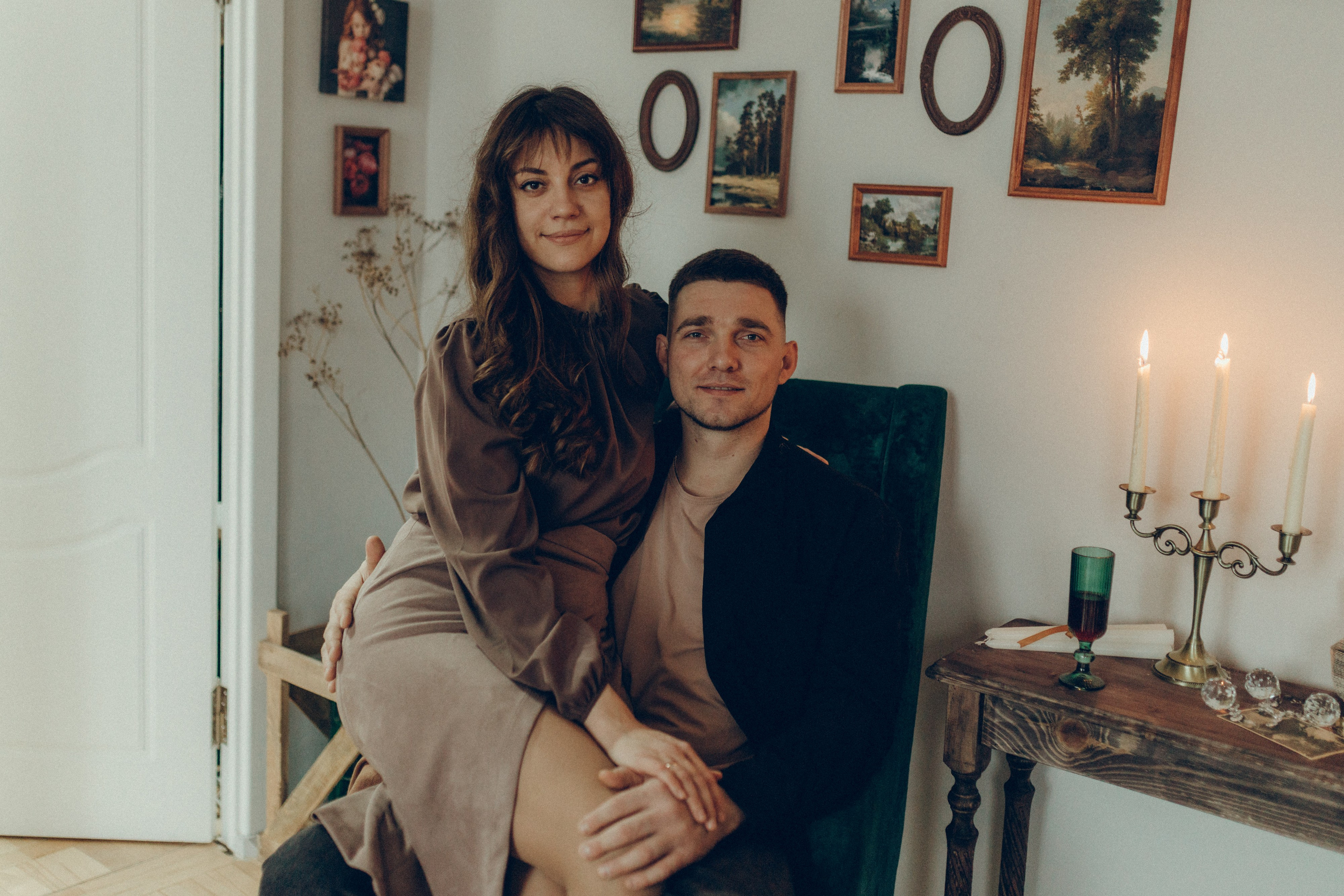 Алла, Кирилл и Катюша. Семейный фотограф и фотограф на роды в Ростове-на-Дону Мухина Виктория