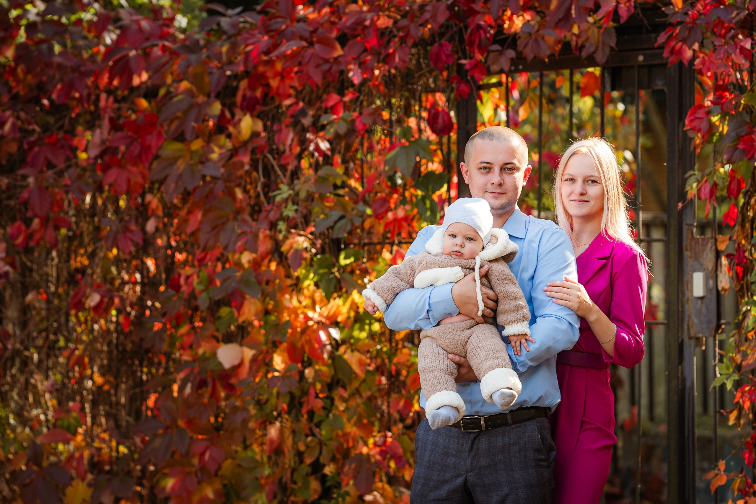 Фотопрогулка осенью. Семья Ирины