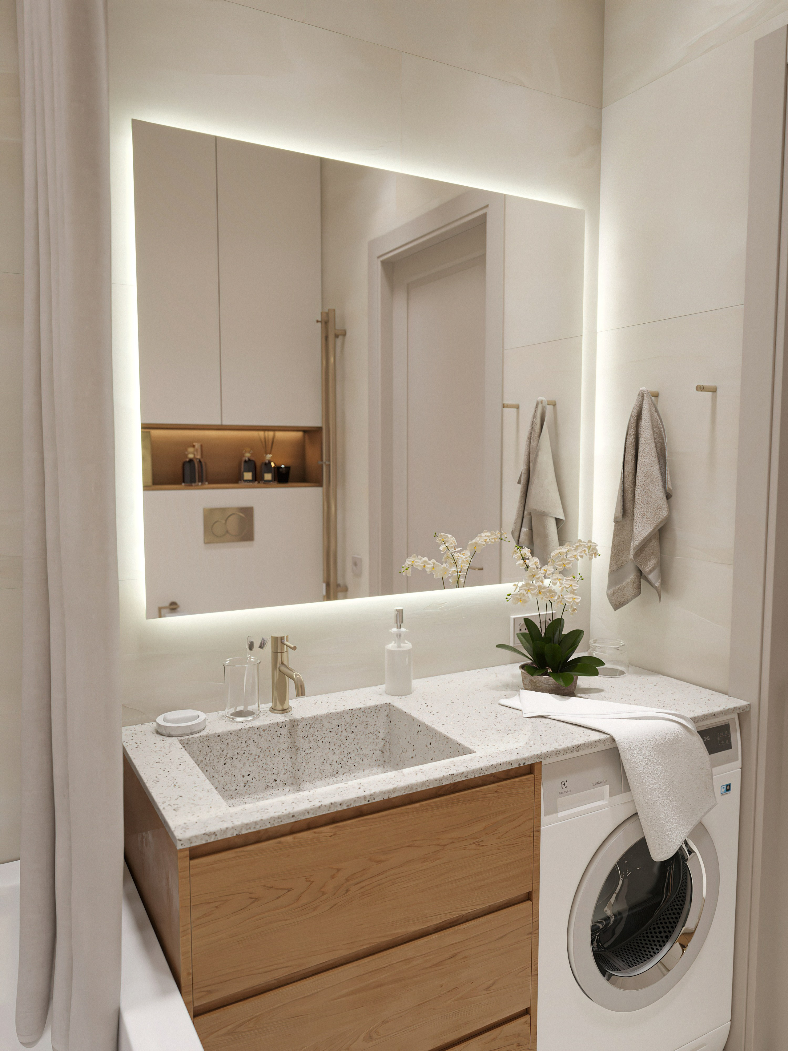 Квартира 44 кв. м. Юлия Григорьева — 3D визуализатор