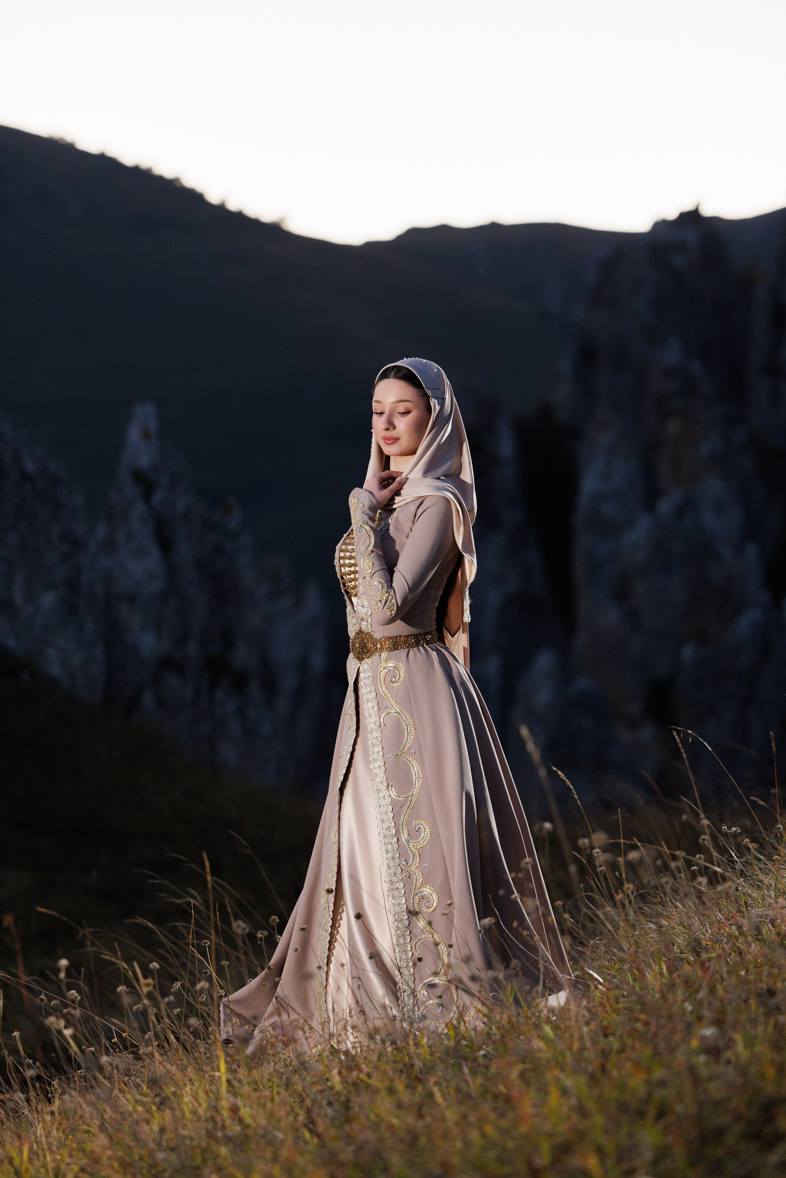 Фотосессия в Галанчоже с Анжелиной Дудаевой. Taysumoff