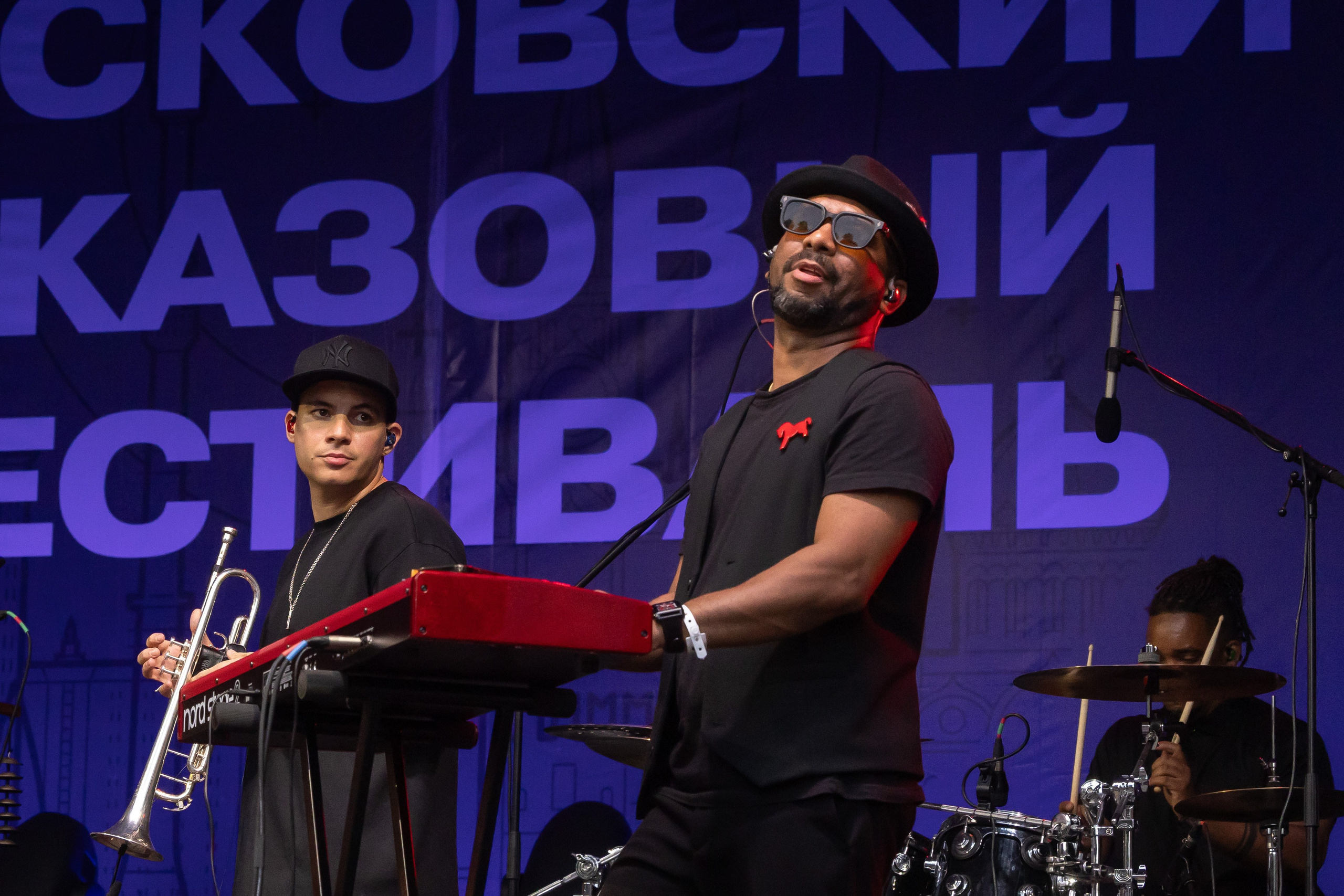Джазовый фестиваль в саду «Эрмитаж». Фотограф Владимир Охрименко