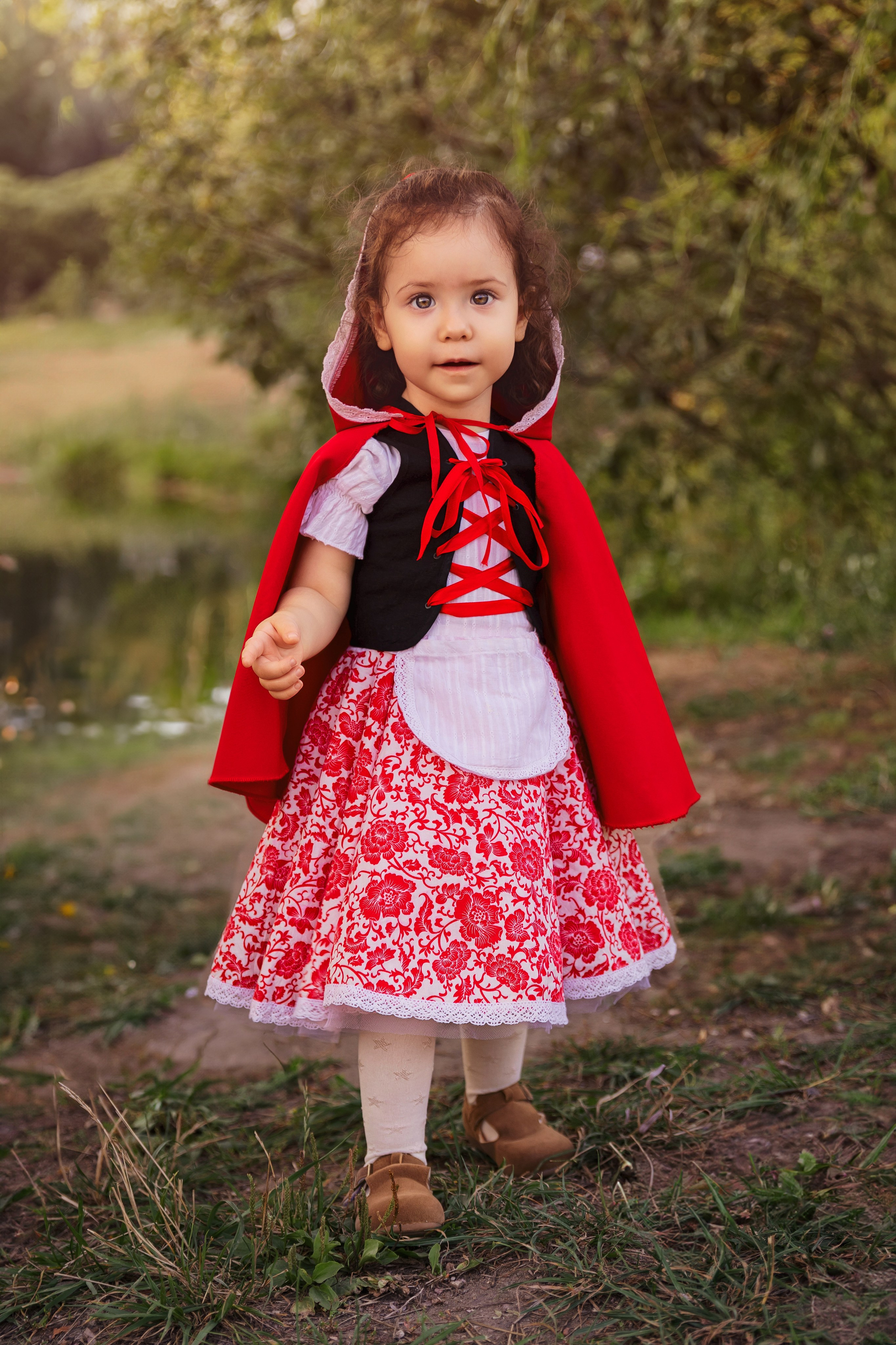 История невероятно храброй и милой Красной шапочки). Трубинова Екатерина | Семейный фотограф | Москва