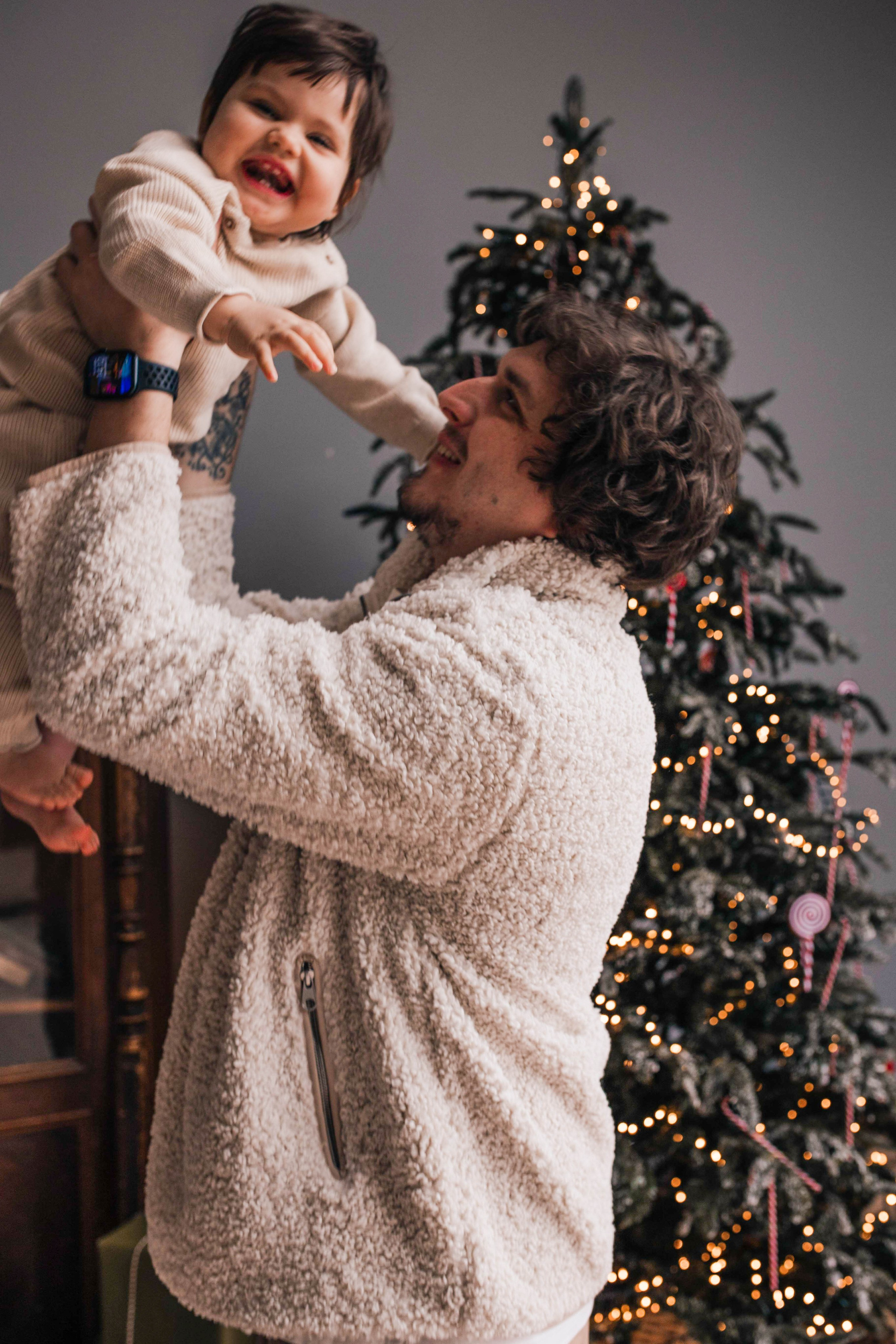 Новогодняя семейная. Детский и семейный фотограф, съемка новорожденных Москва