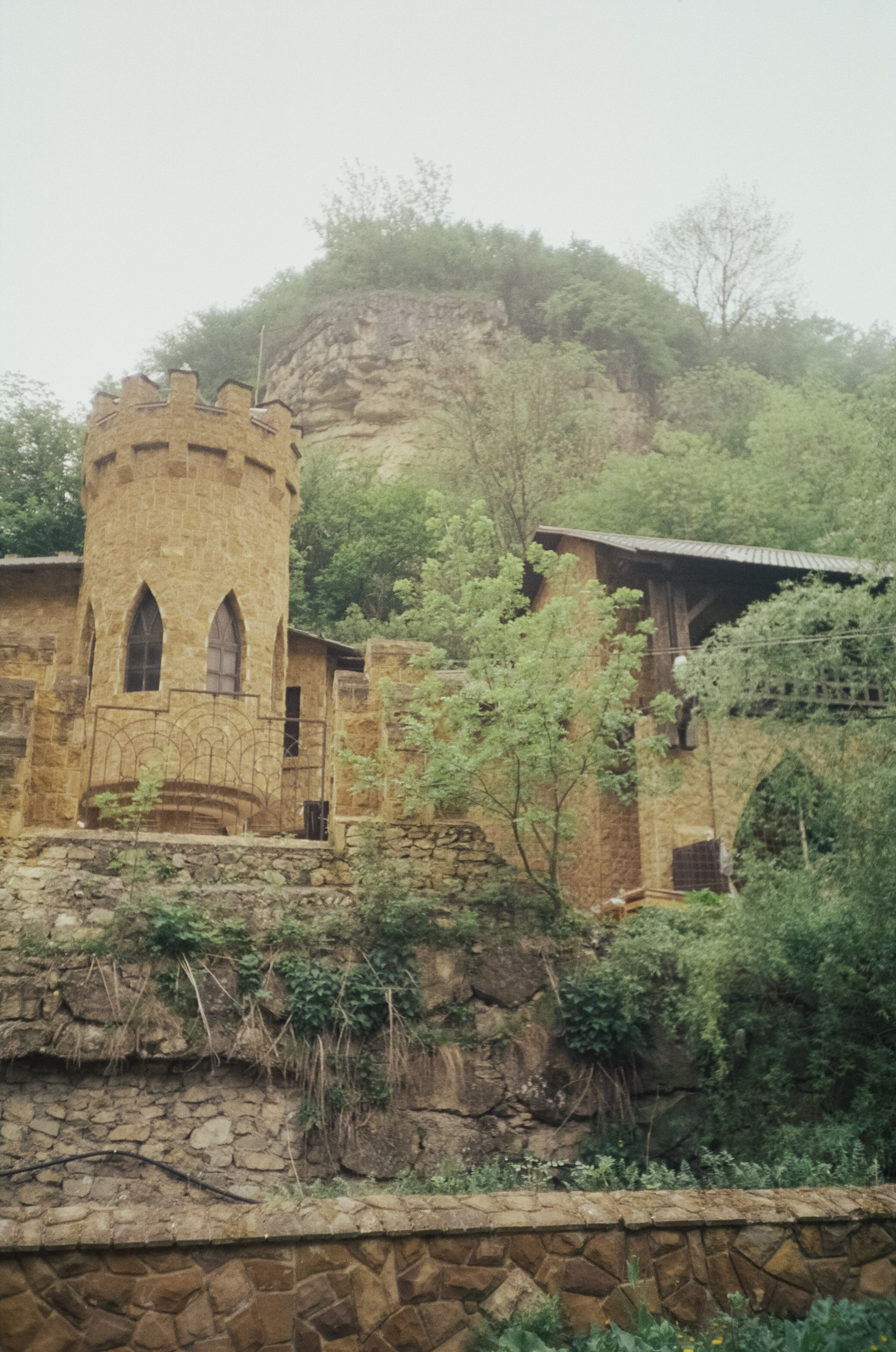 Дорога к Джилы-Су и лошадки в тумане. Фотограф-документалист Мария Осокина
