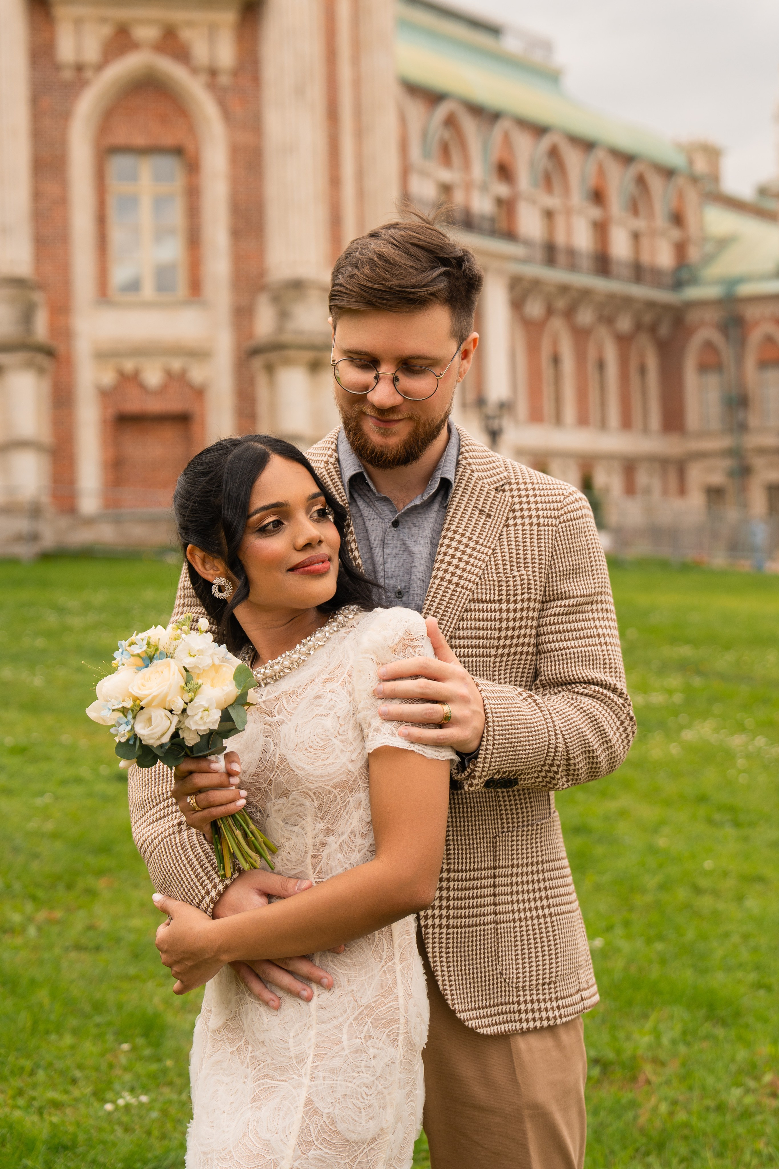 Максим и Харша, Царицыно. Свадебный фотограф в Москве Анна Полушина