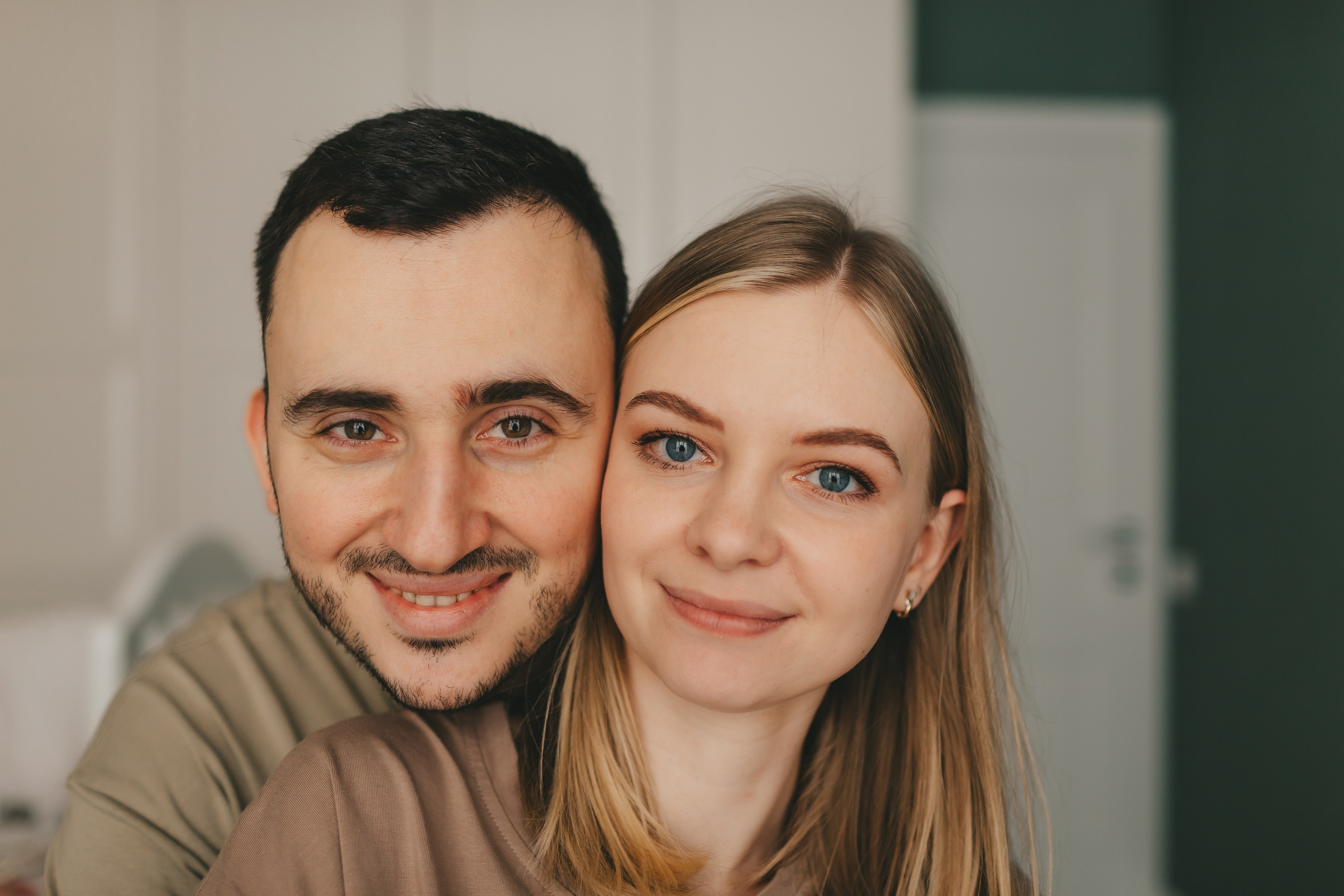 Женя, Юля и Вероника (домашняя фотосессия). Семейный и детский фотограф и видеограф в Москве, Дрокина Наталья