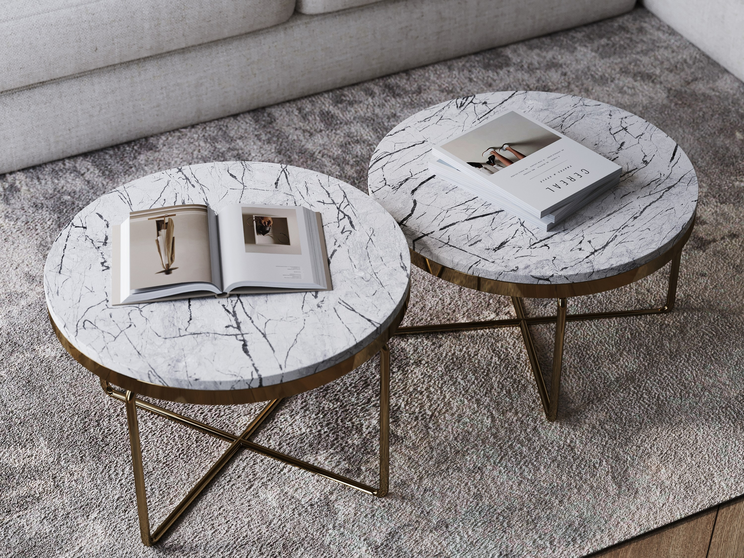 Визуализация гостиной