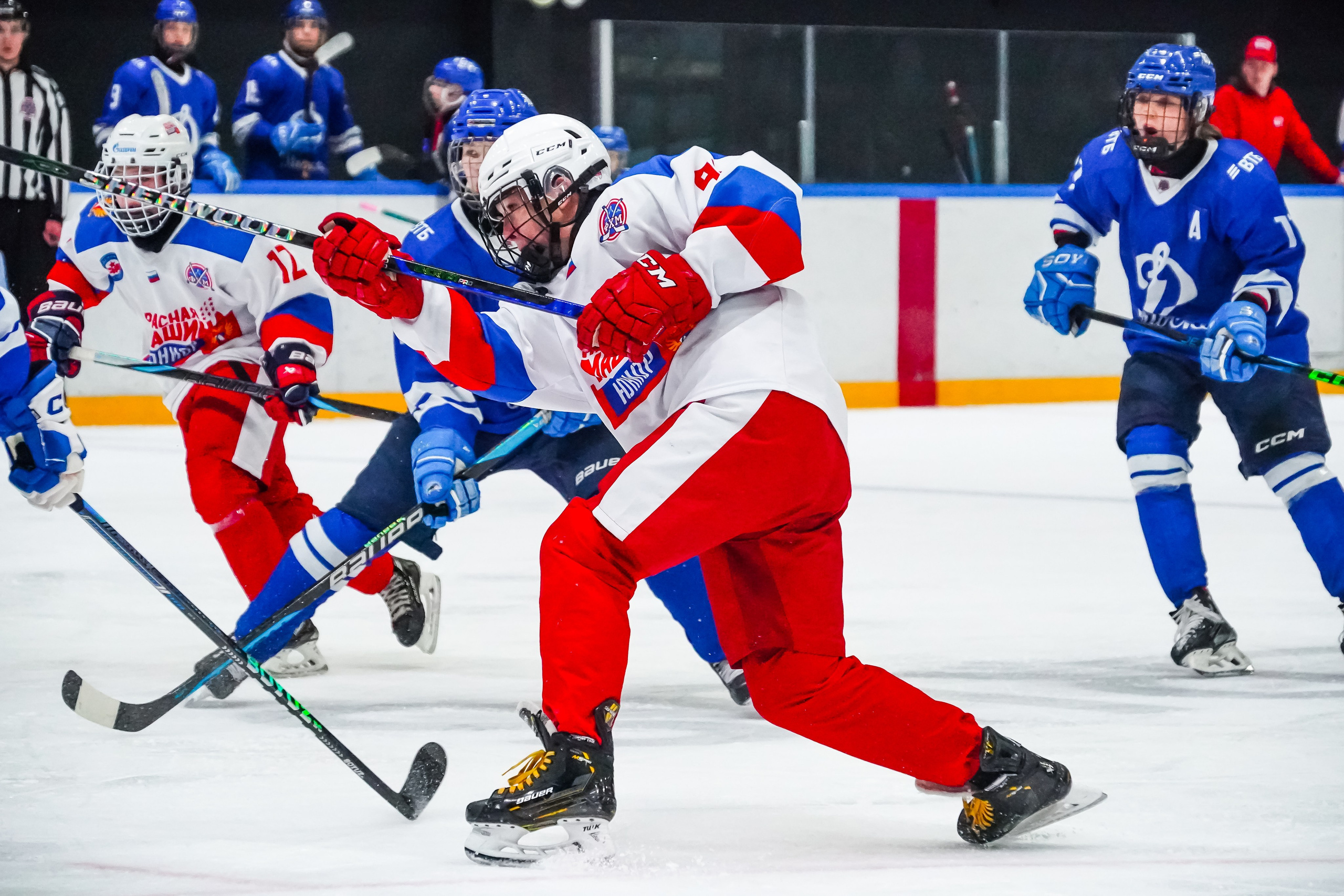 Красная Машина Юниор — Динамо. Спортивный фотограф | Москва