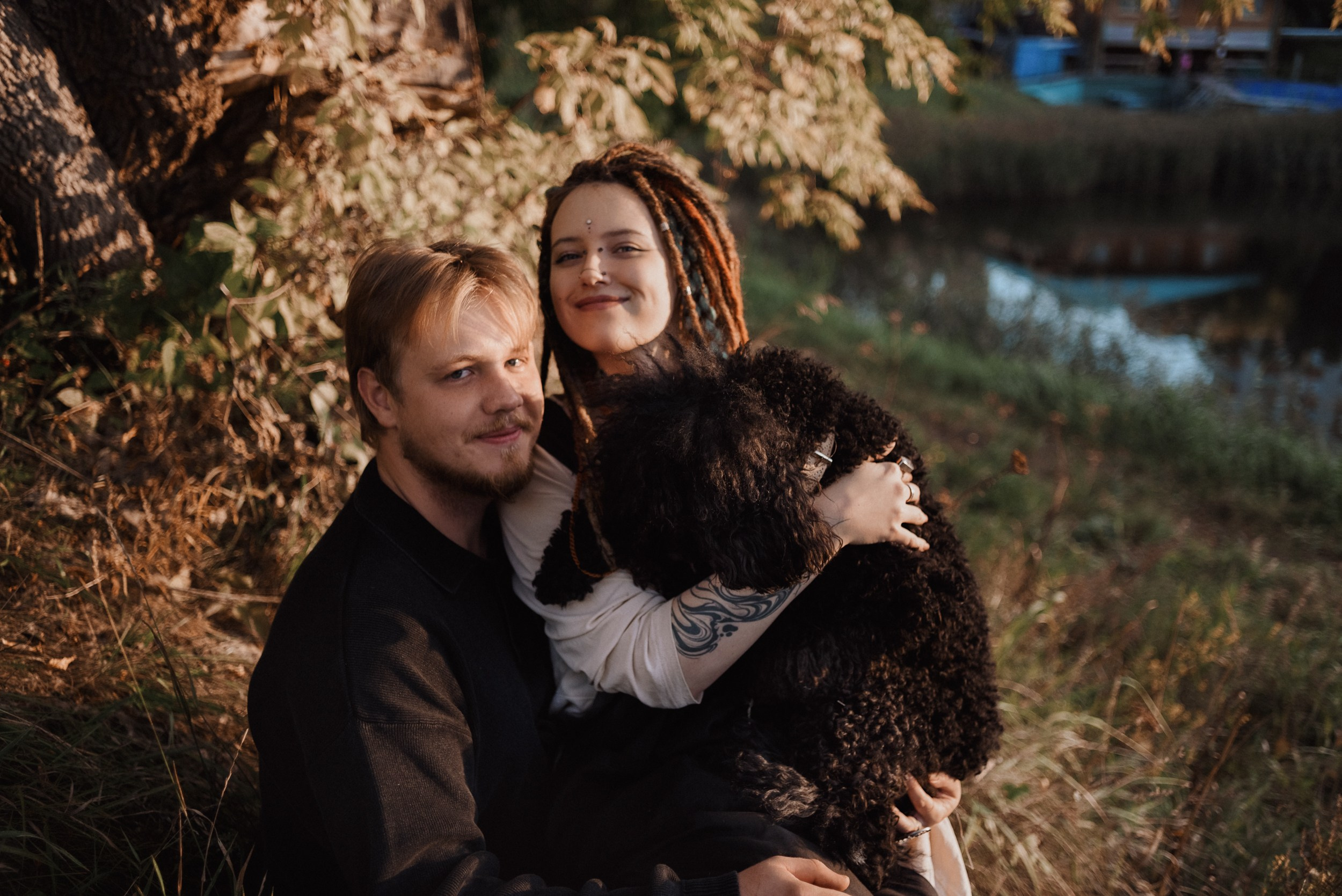 Стася и Каренин. Фотограф Дарья Мустафина, Тюмень