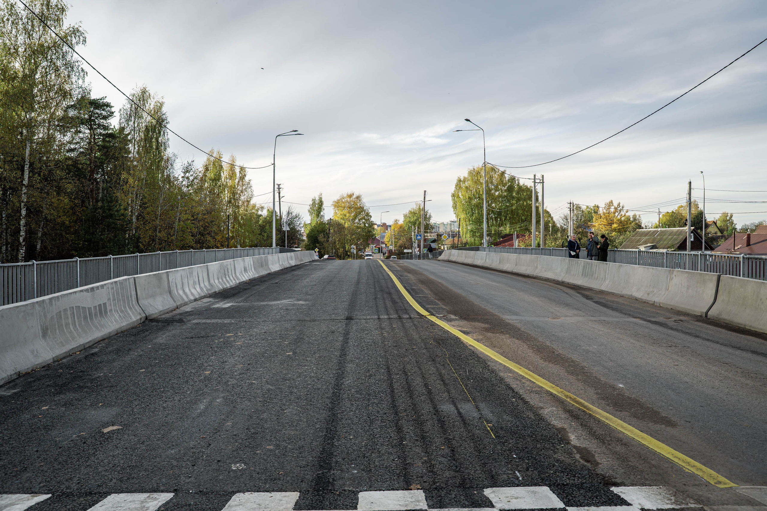 Церемония открытия нового моста в Иваново: гости и первые автомобили на мосту. Промышленная фотография Иваново, Промышленная фотография Владимир, Промышленная фотография Кострома, Промышленная фотография Ярославль