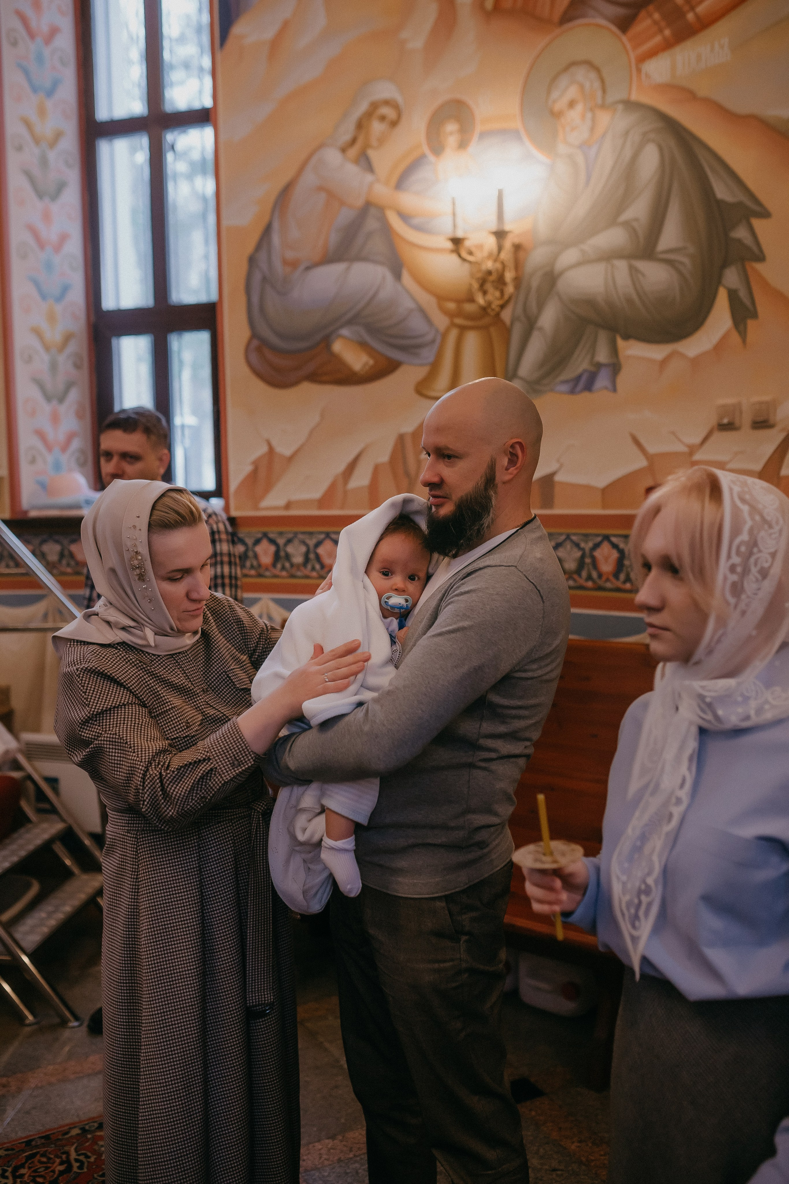 Крещение Владимира. Храм Георгия Победоносца. Семейный фотограф в Сургуте