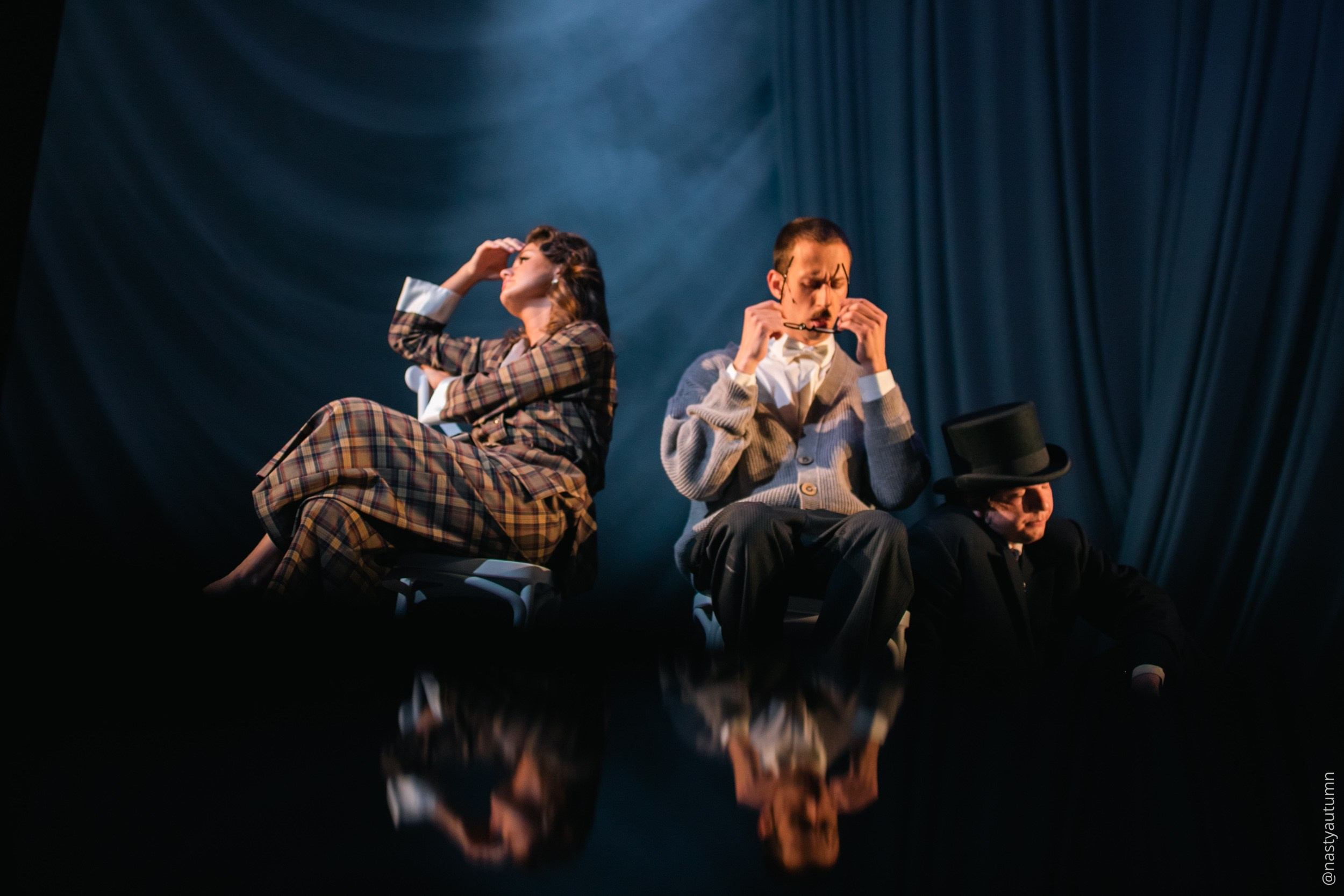 Генеральный прогон «Маяковский. Я сам.». Репортажный и концертный фотограф в Москве Анастасия Осень