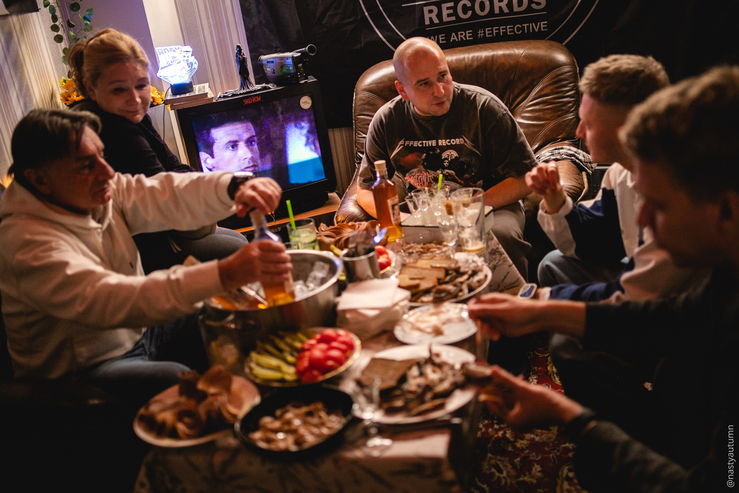 День Рождения Effective Records. Репортажный и концертный фотограф в Москве Анастасия Осень