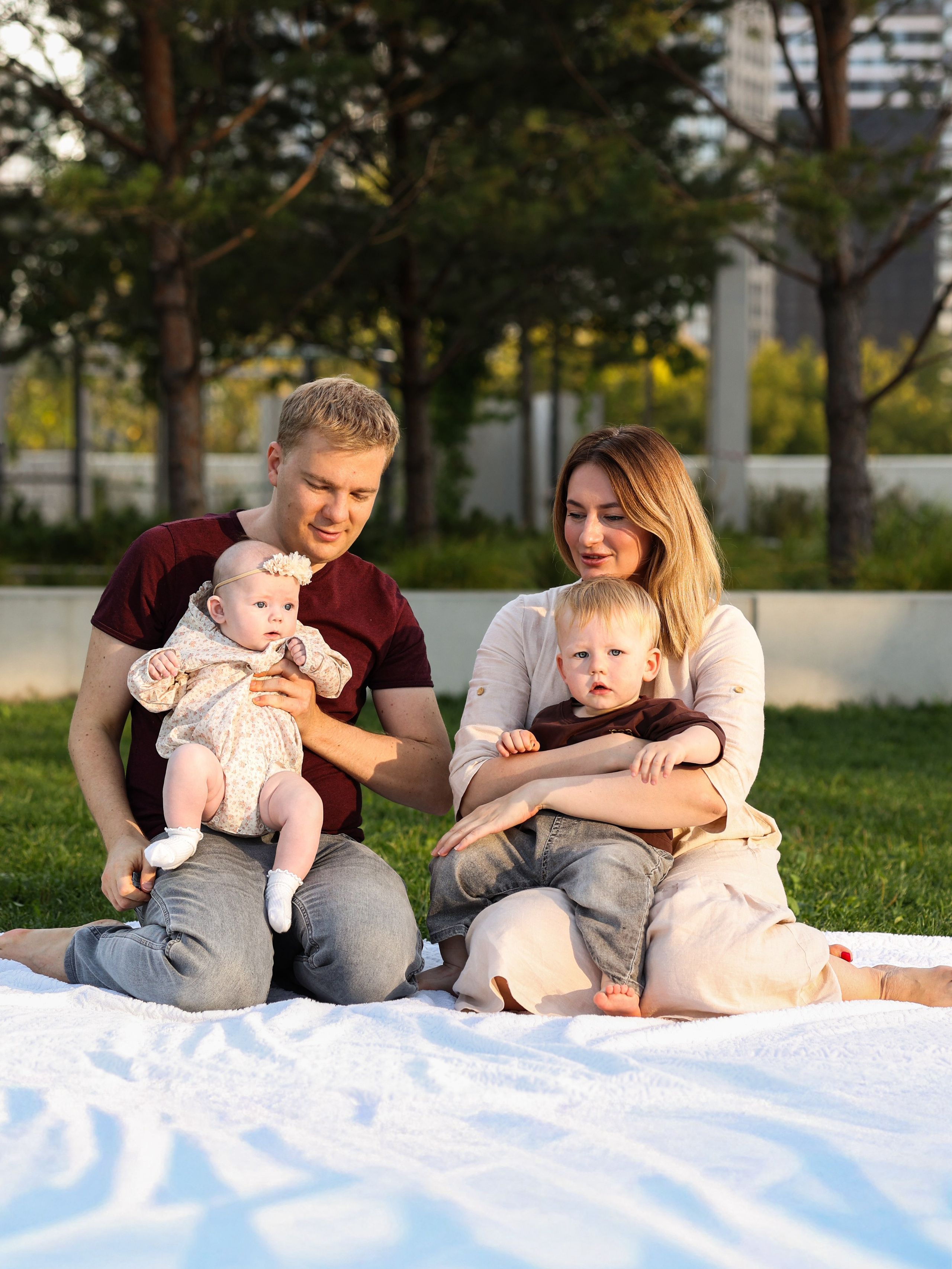 Фотосессия Ярослав, Ксюша, Саша и София. Фотограф ANNA GEREIHAN