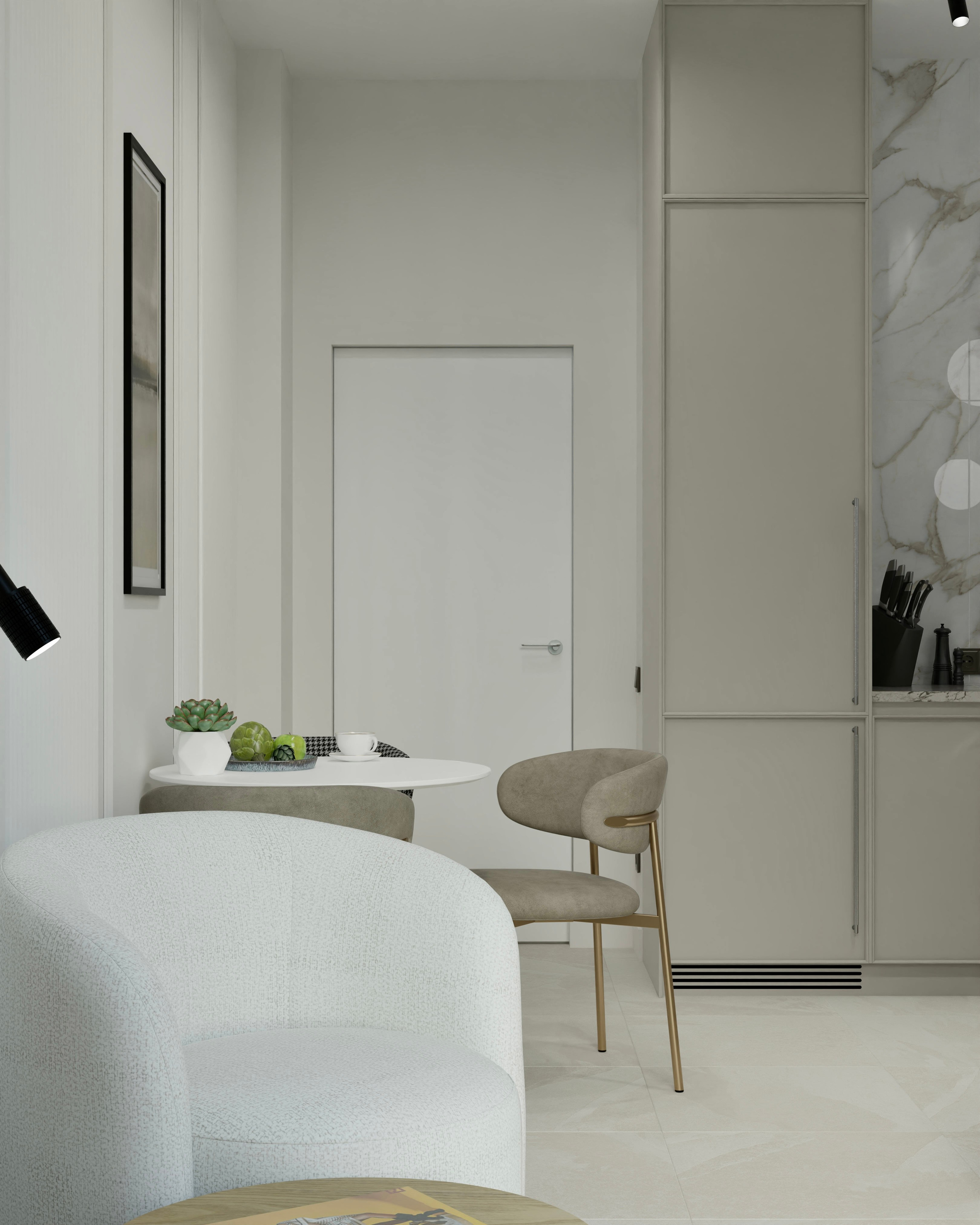 Однокомнатная квартира — 38 м². DMDesign — студия дизайна интерьеров