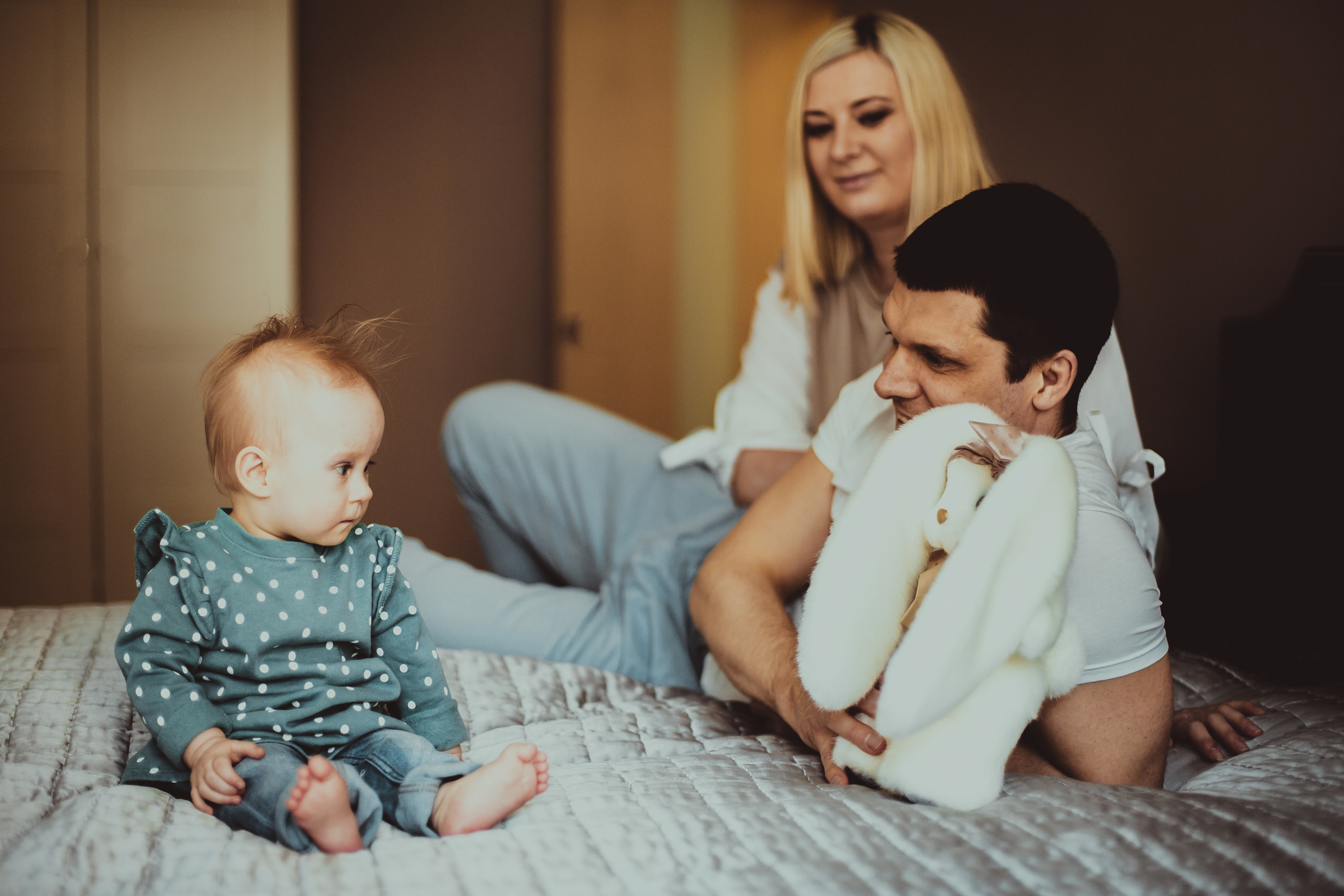 Катюшка, мама и папа. Детский, свадебный и семейный фотограф Юлия Курбатова, Санкт-Петербург