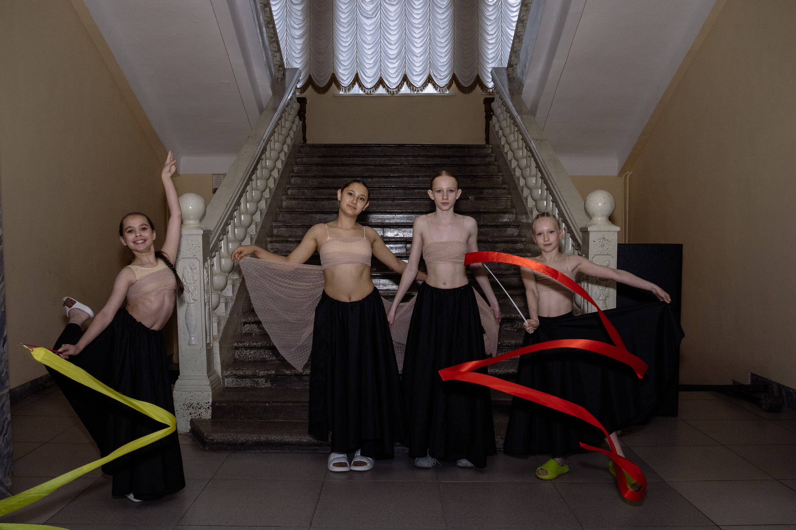 Показы фигуристов в Филармонии. Фотограф Юлия Мальцева