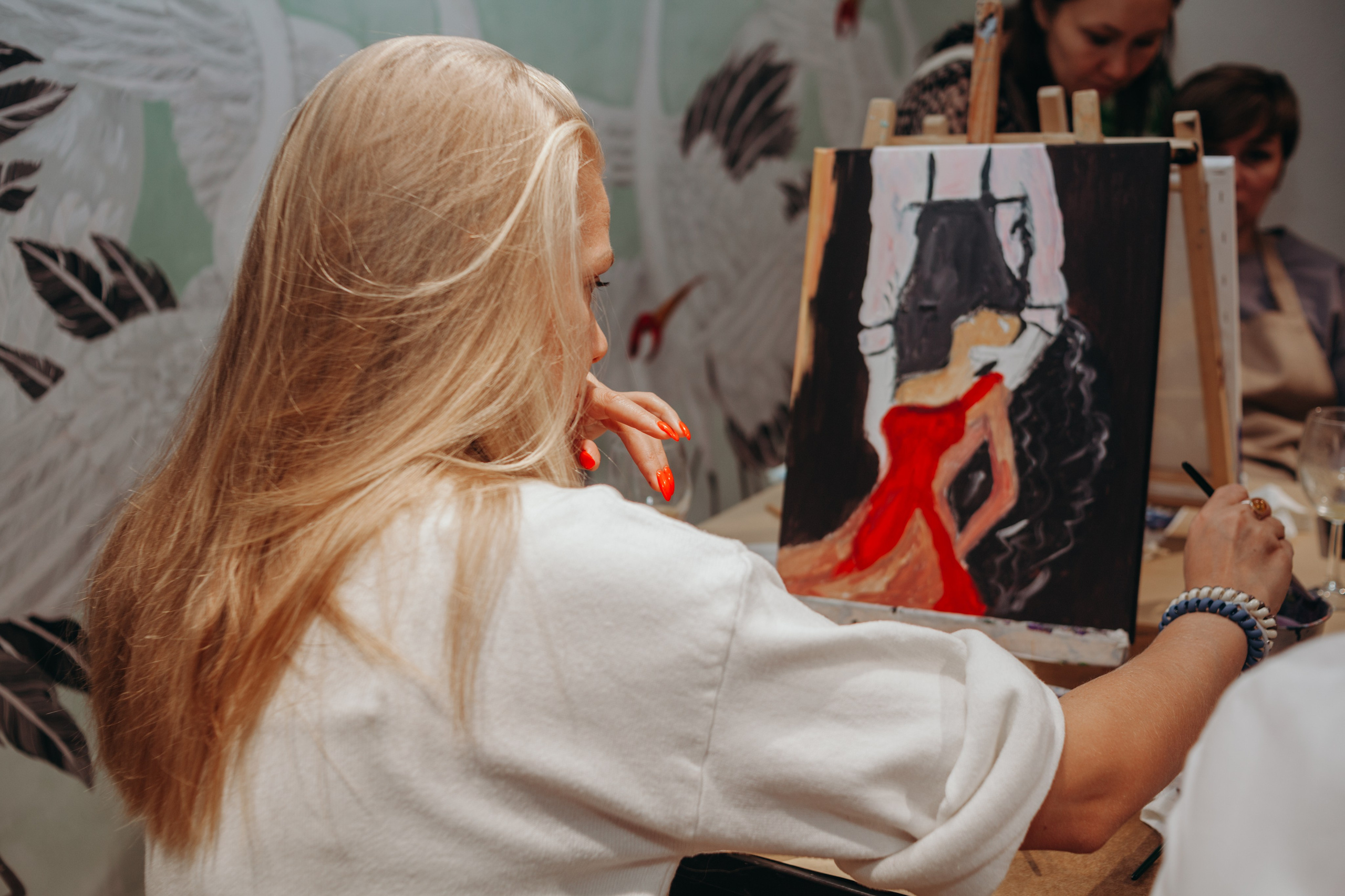 Мастер-класс по живописи. Семейный фотограф во Всеволожске и Санкт-Петербурге Юлия Капустина