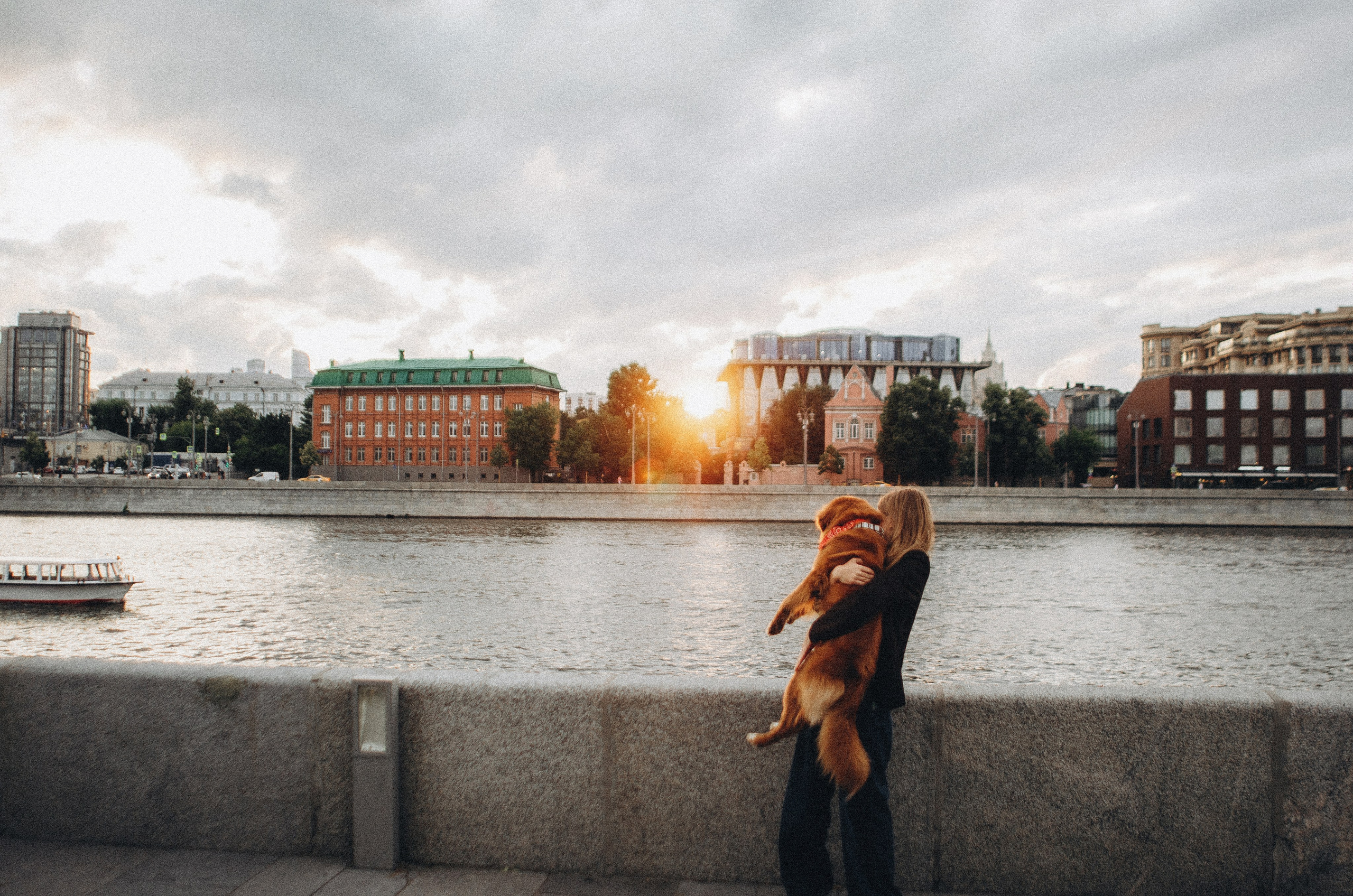 Алина и Бис. Фотограф-анималист Богданова Полина