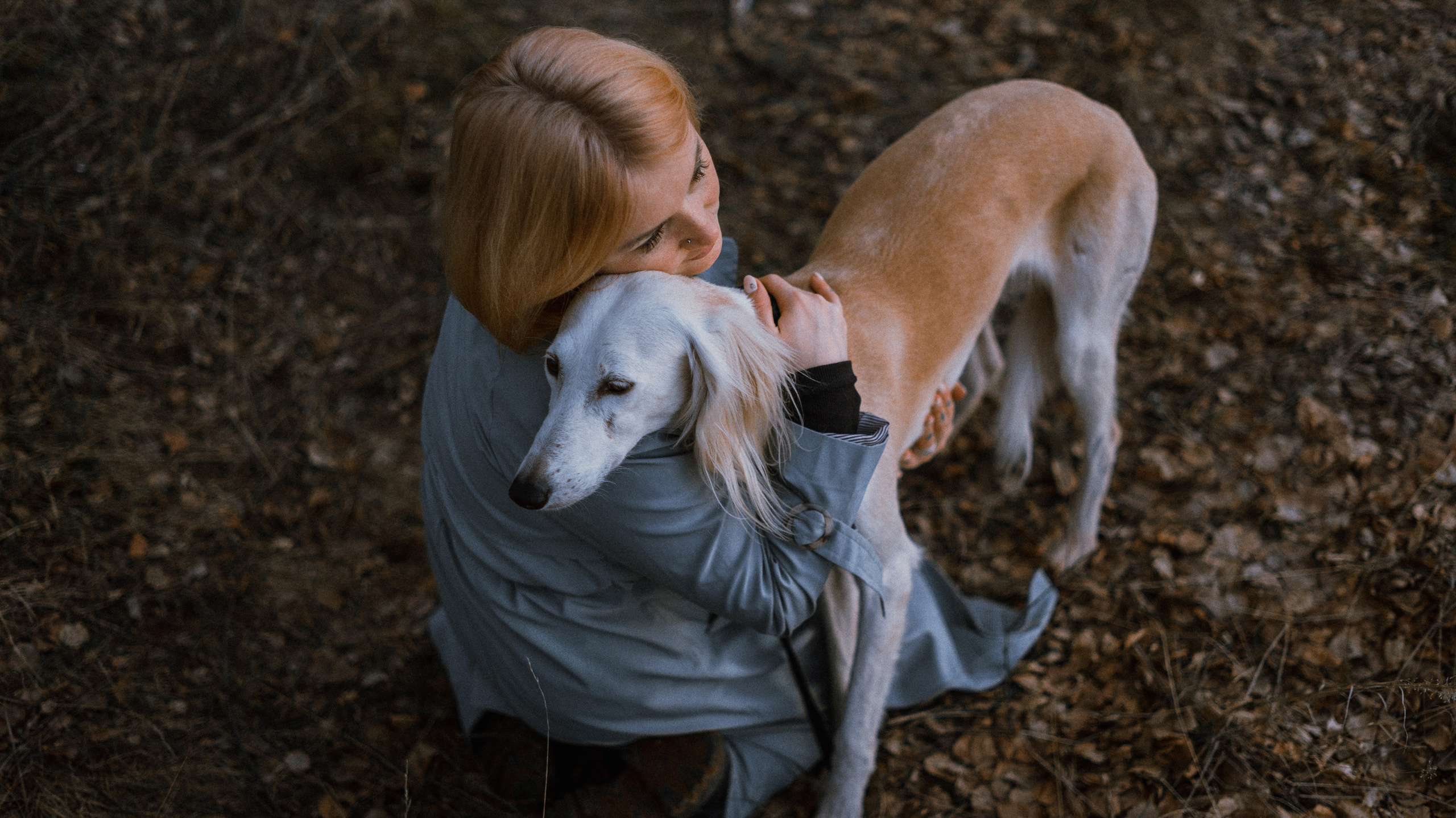 Настя и Бейда. Фотограф-анималист Богданова Полина