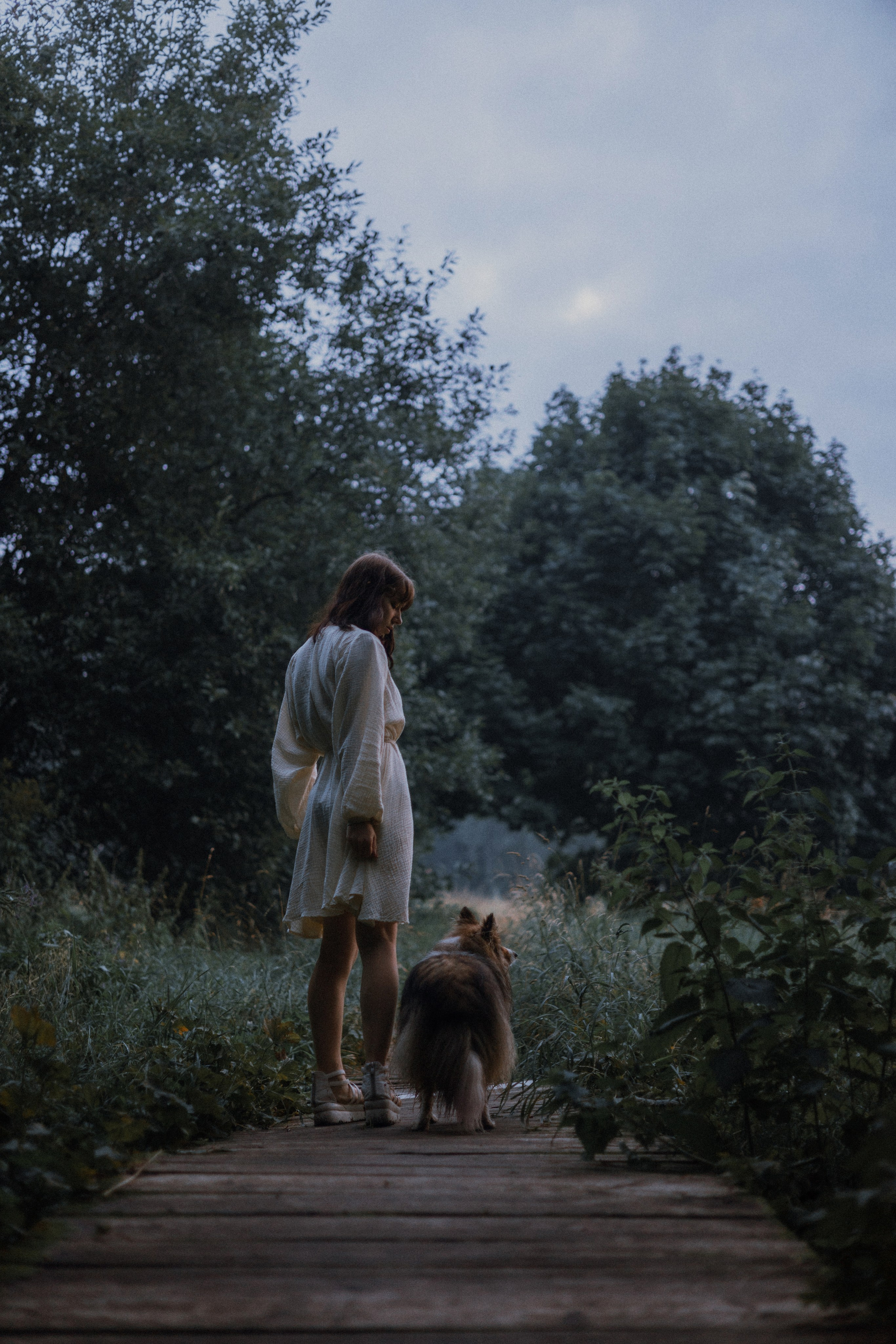 Аня и Скай. Фотограф-анималист Богданова Полина