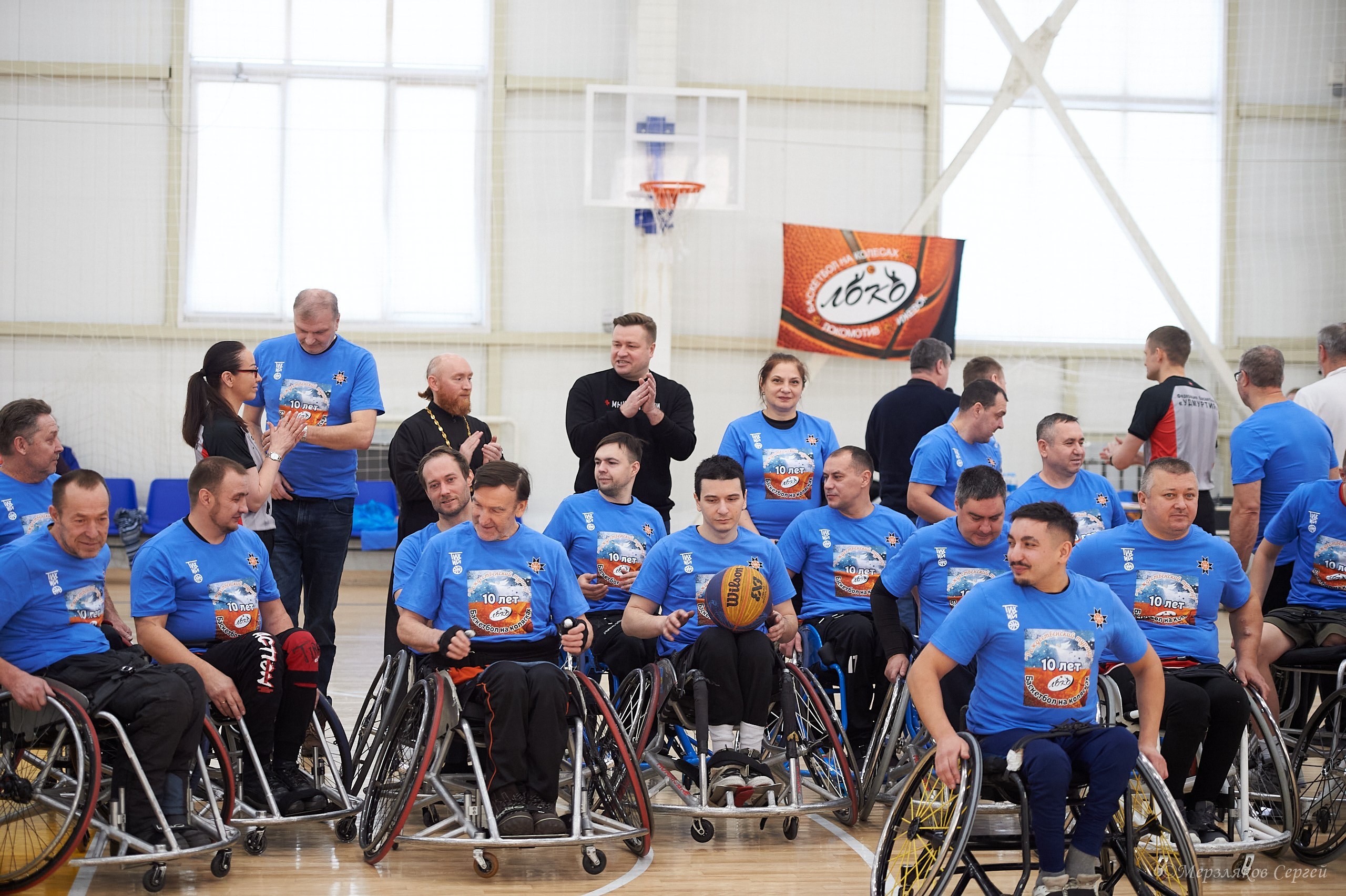X традиционный Рождественский турнир по баскетболу на колясках. Ижевск. Спортивный репортажный фотограф в Ижевске Сергей Мерзляков