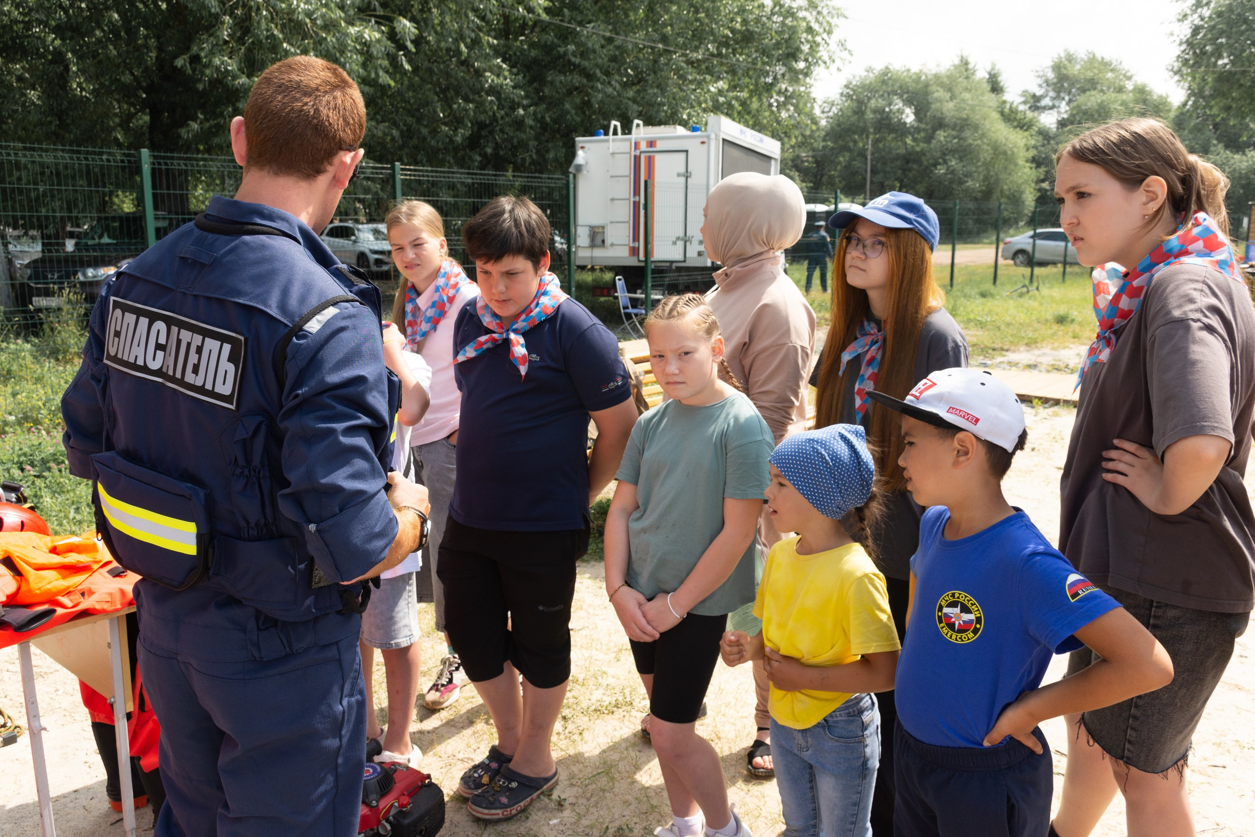 Урок по безопасности на воде (полный альбом). Фотограф Максим Буряк