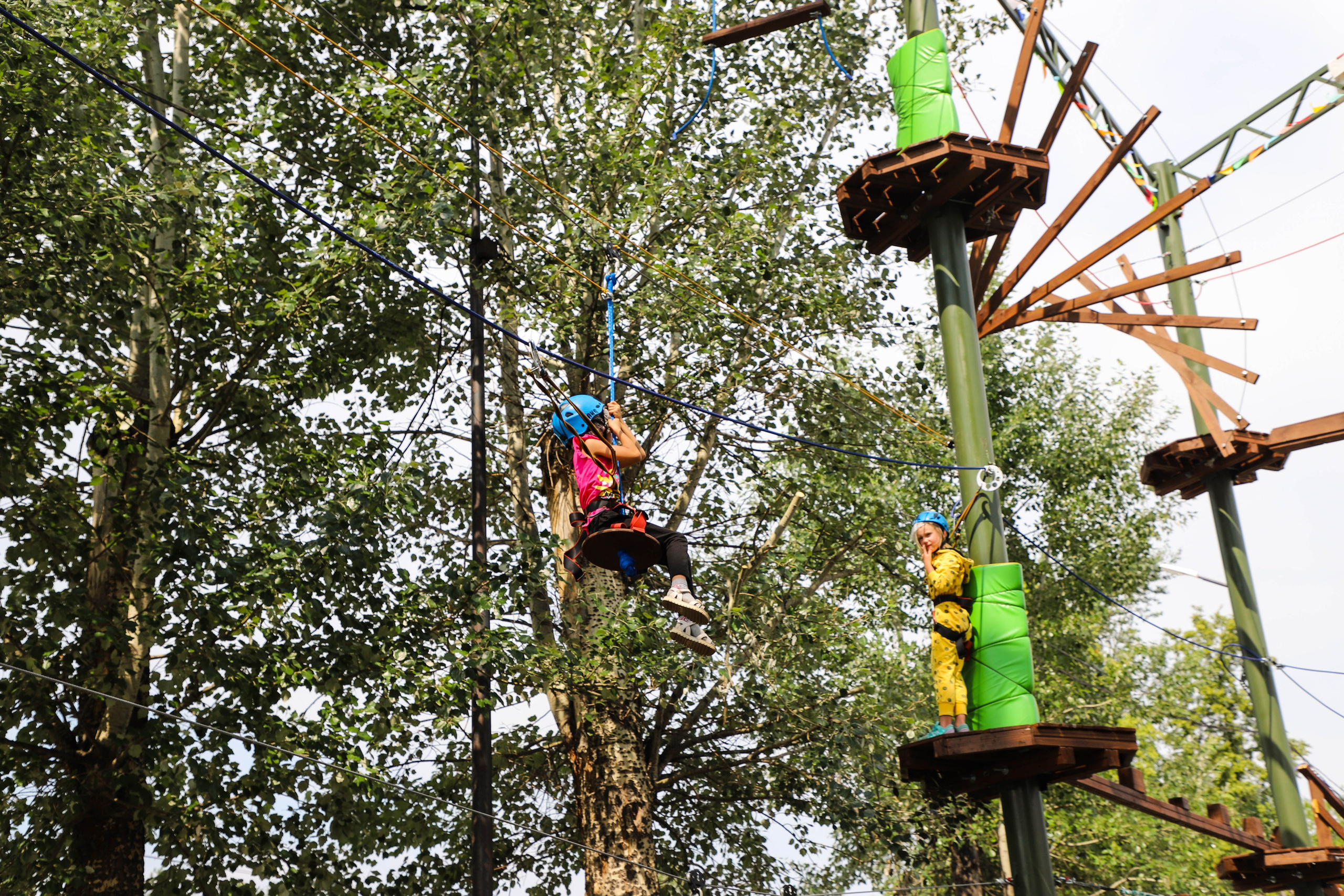 Веревочный парк. Индивидуальный и семейный фотограф Челябинск, фотограф для брендов