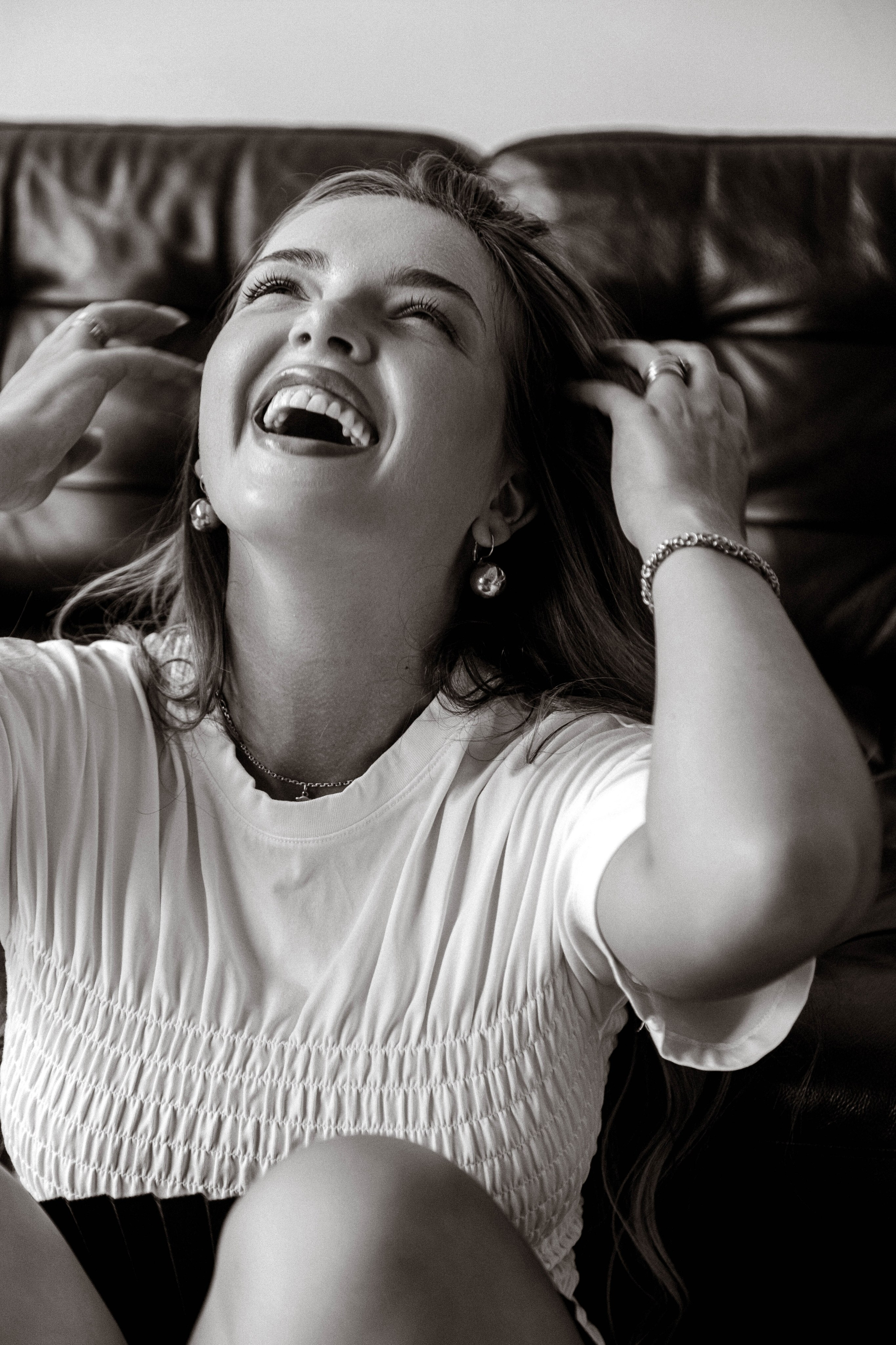 Катя. Минимализм в студии. Фотограф Ксения Третьякова, Санкт-Петербург