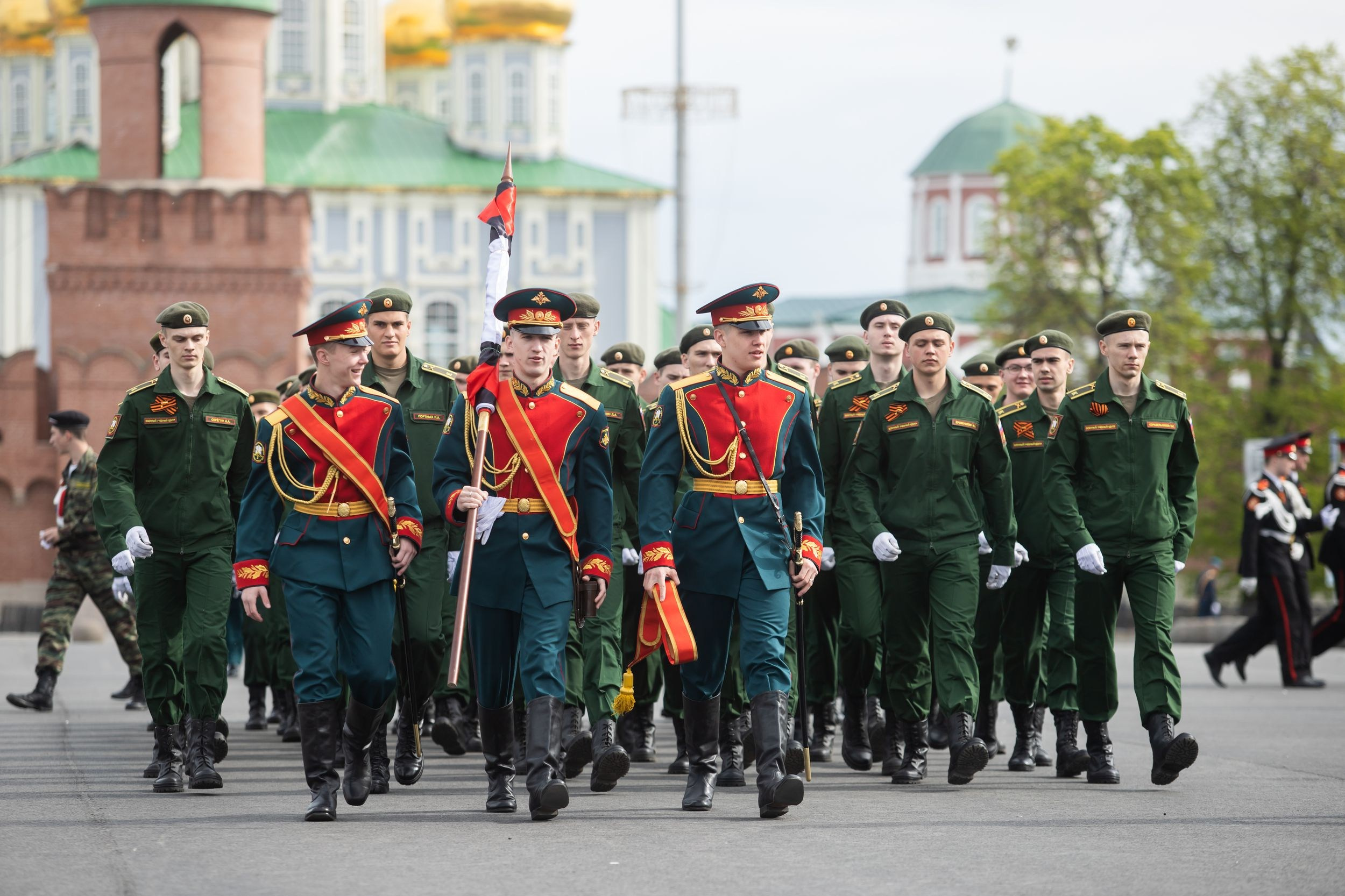 Генеральная репетиция Парада Победы (5 мая 2024). Репортажный фотограф Алексей Пирязев