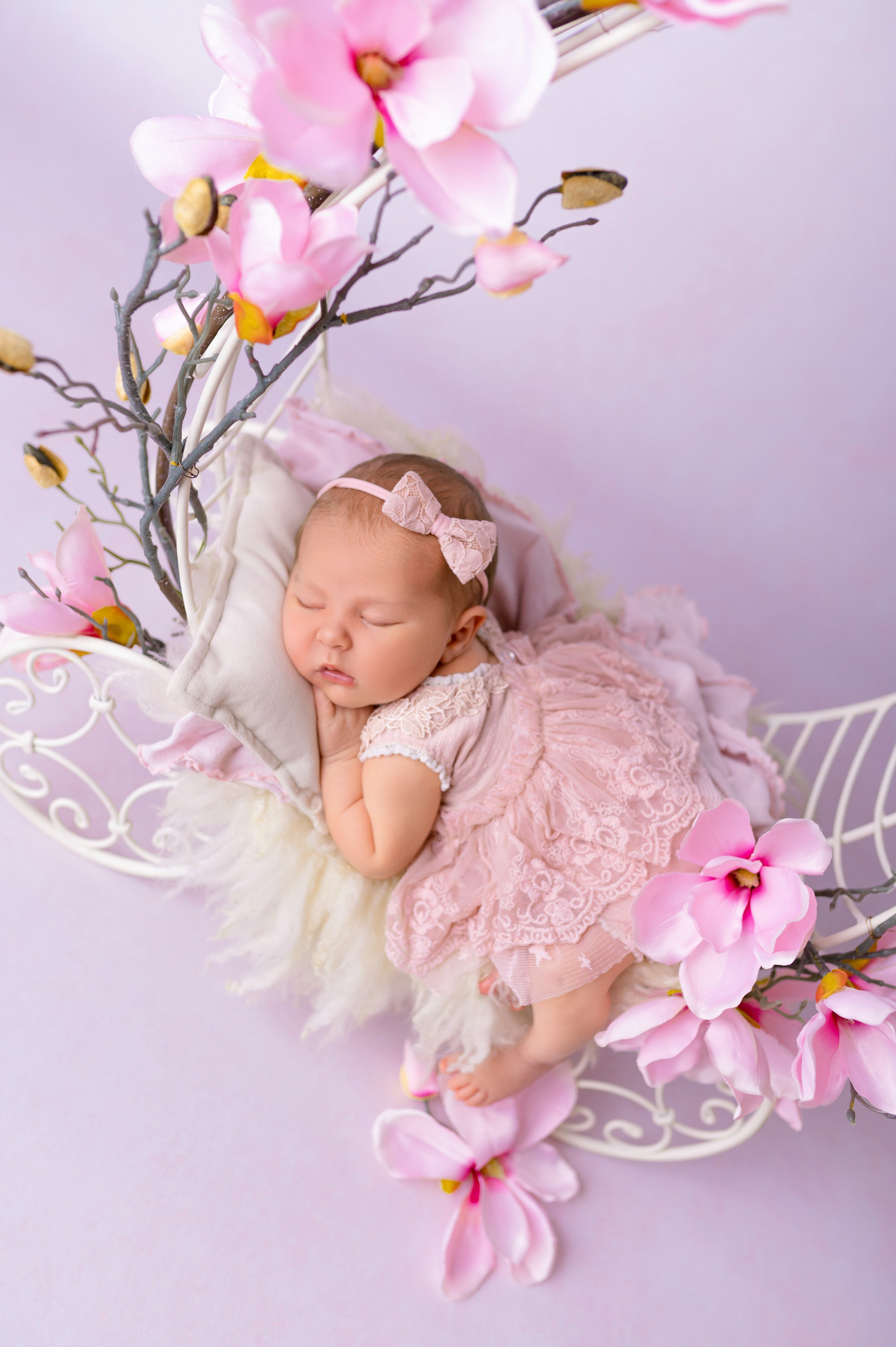 Новорожденные девочки. Детский фотограф в городе Жуковский Алиса Коробанова