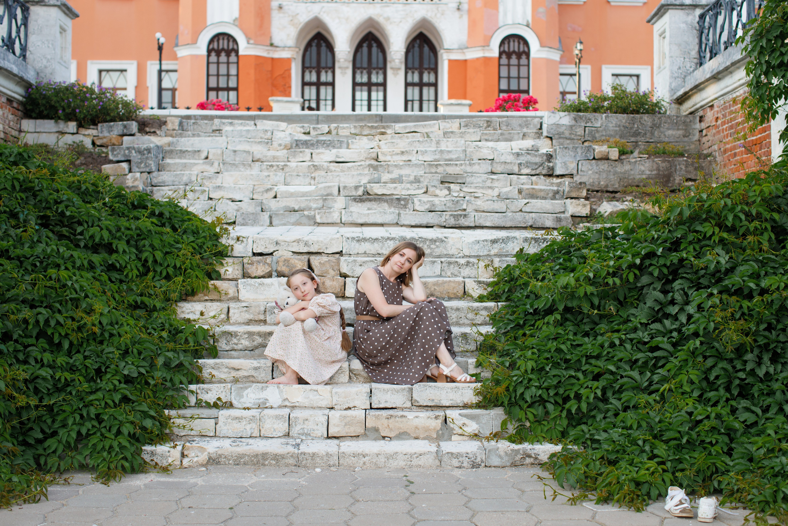 Леночка и Поля. Детский и семейный фотограф Мария Киселёва. Москва