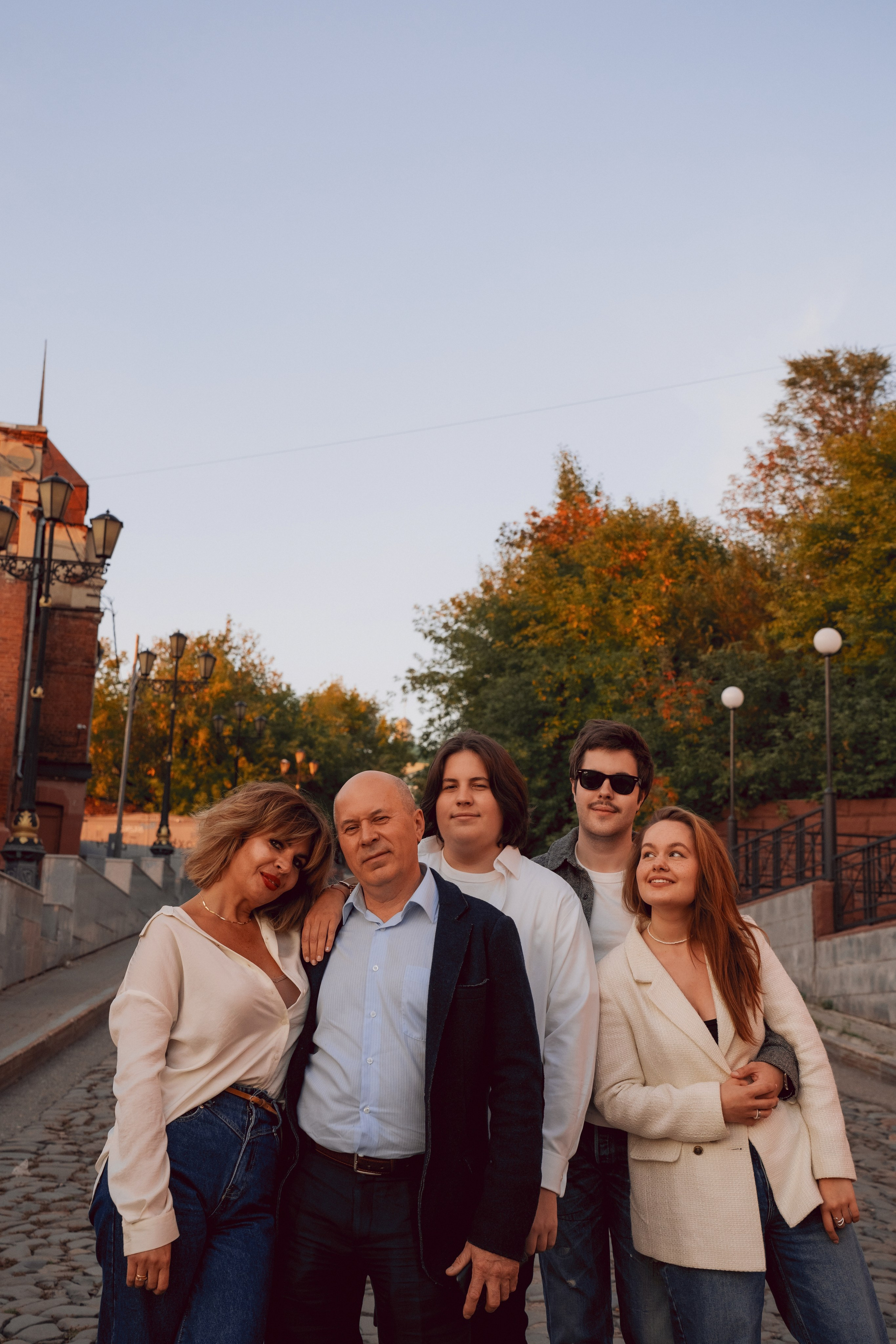 Семейная прогулка. Фотосессия на закате. Яна Орехова. Фотограф в Томске