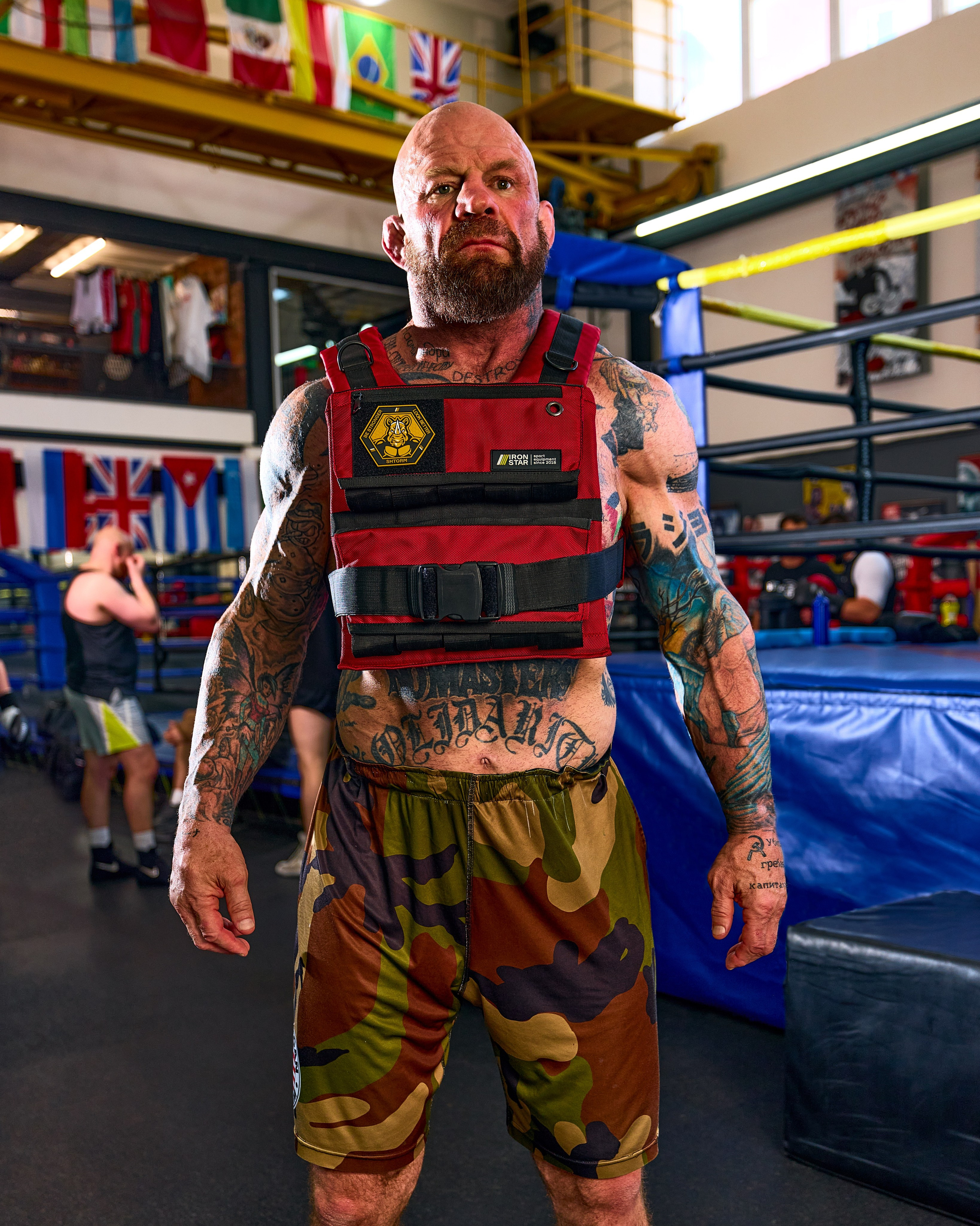 Campaign for brand Iron star x Jeff Monson