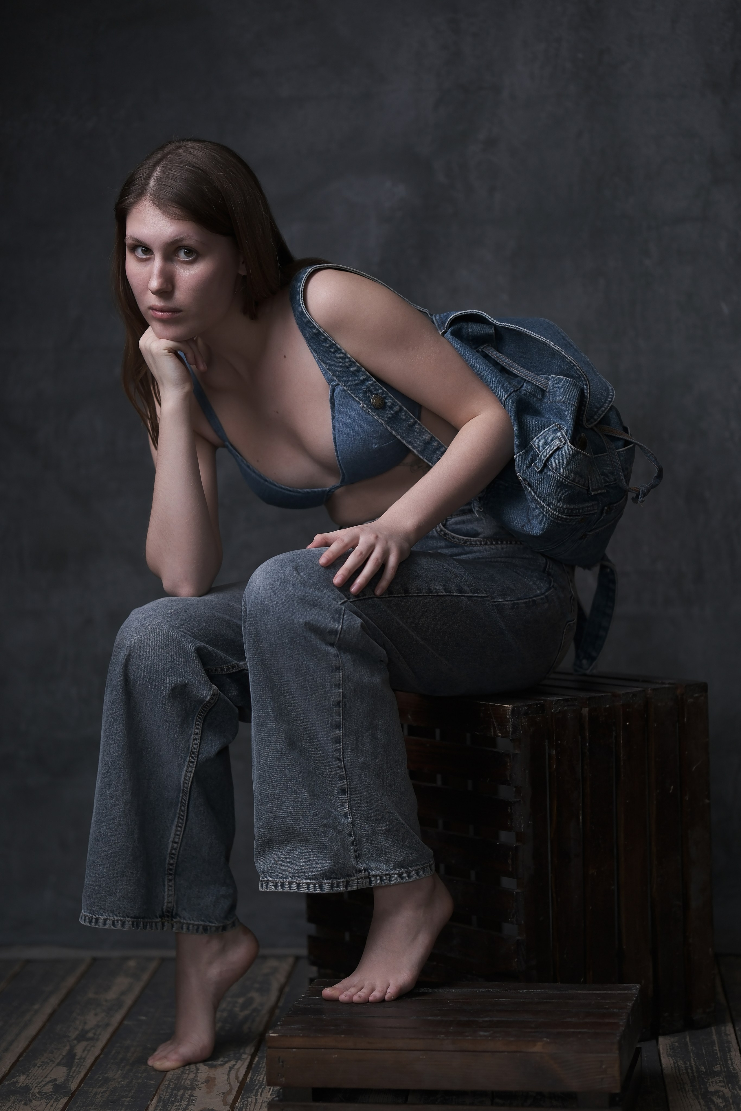 Модельная съёмка, художественная Fashion-съемка. Фотограф Сергей Л